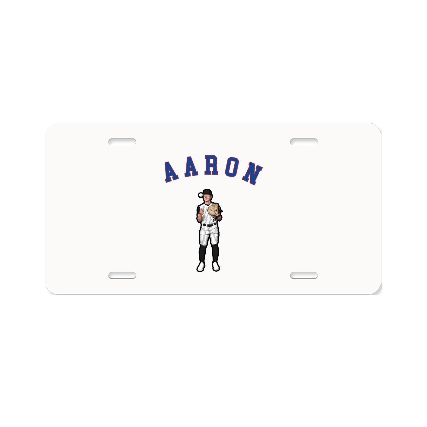 License Plate — Shirsey Arch in Classic