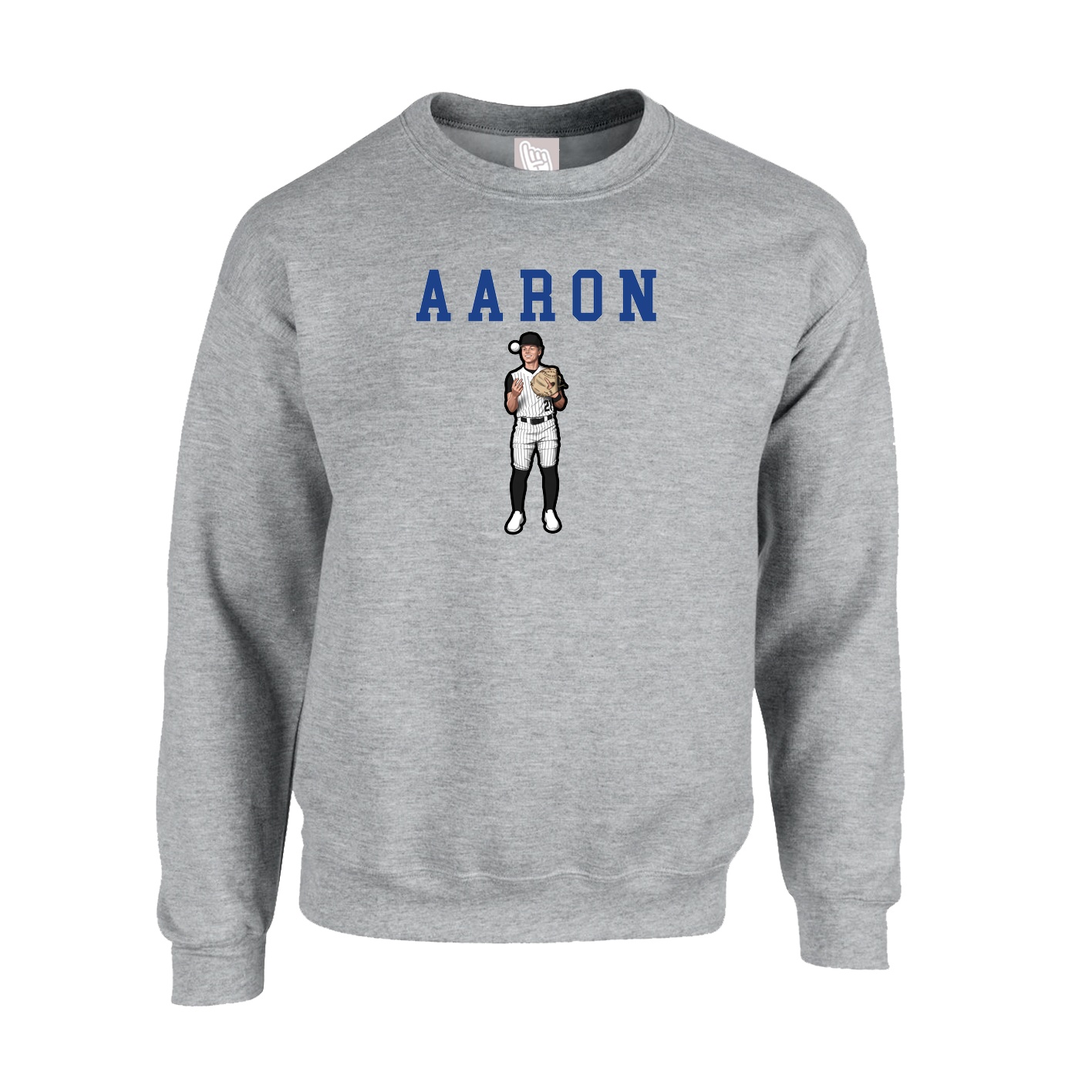Fleece Crew — Shirsey in Grey