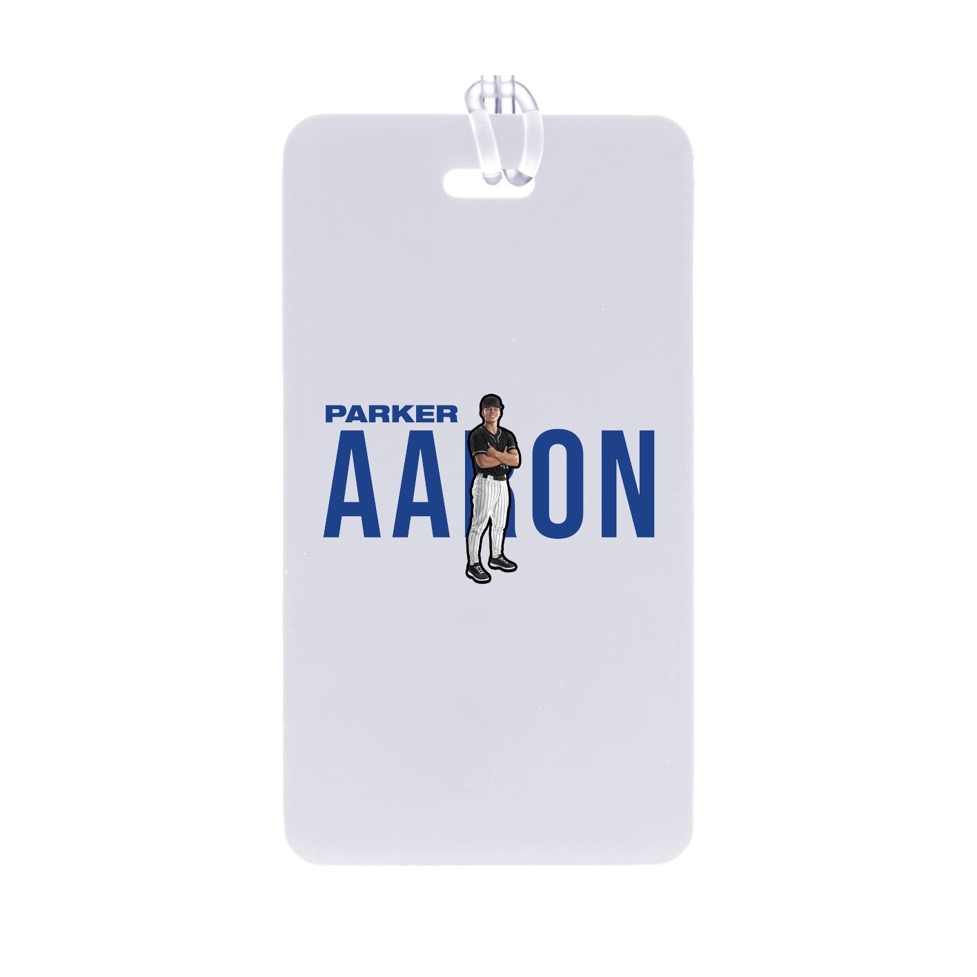 Bag Tag — Player Name in Classic
