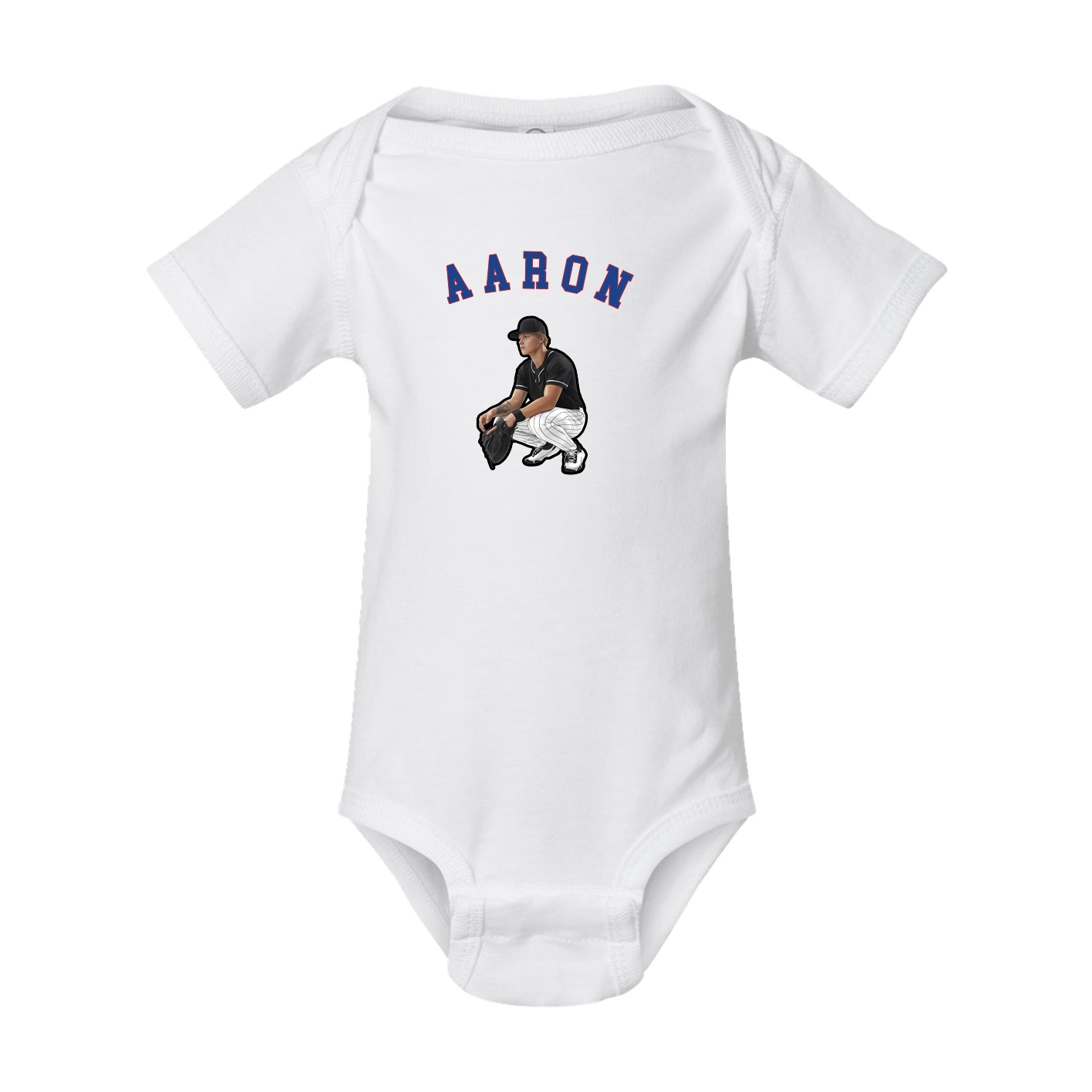 Baby Onesie — Shirsey Arch in White