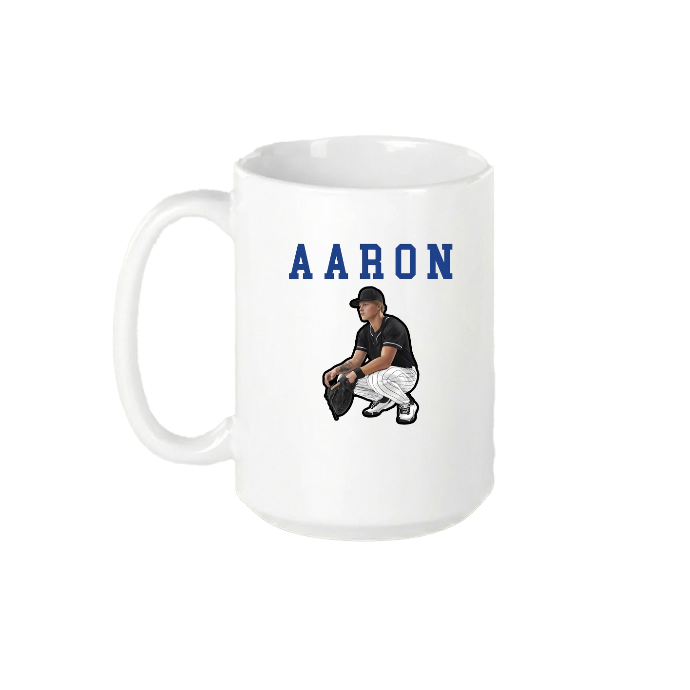 15oz Coffee Mug — Shirsey in White
