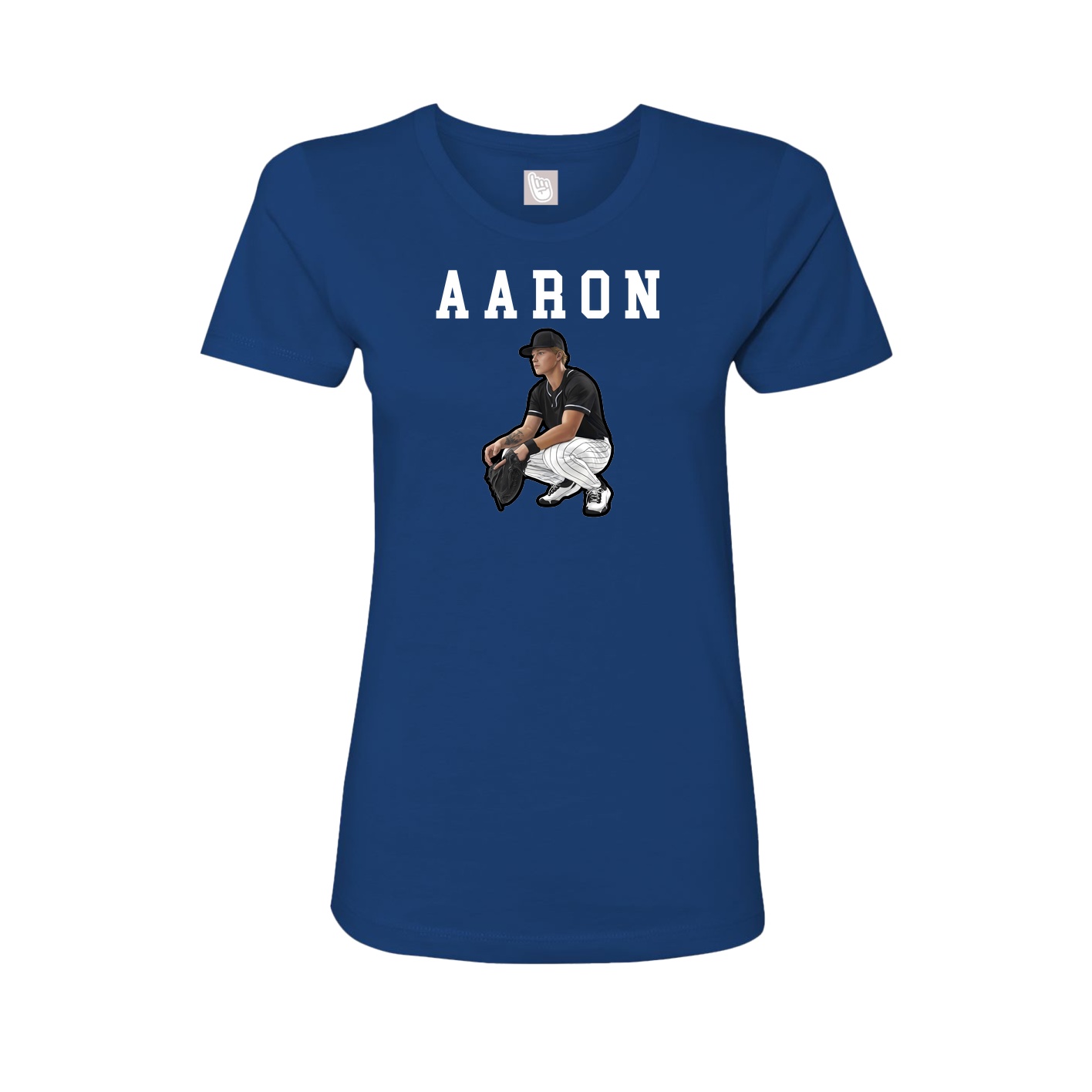 Fitted Women's Tee — Shirsey in Royal