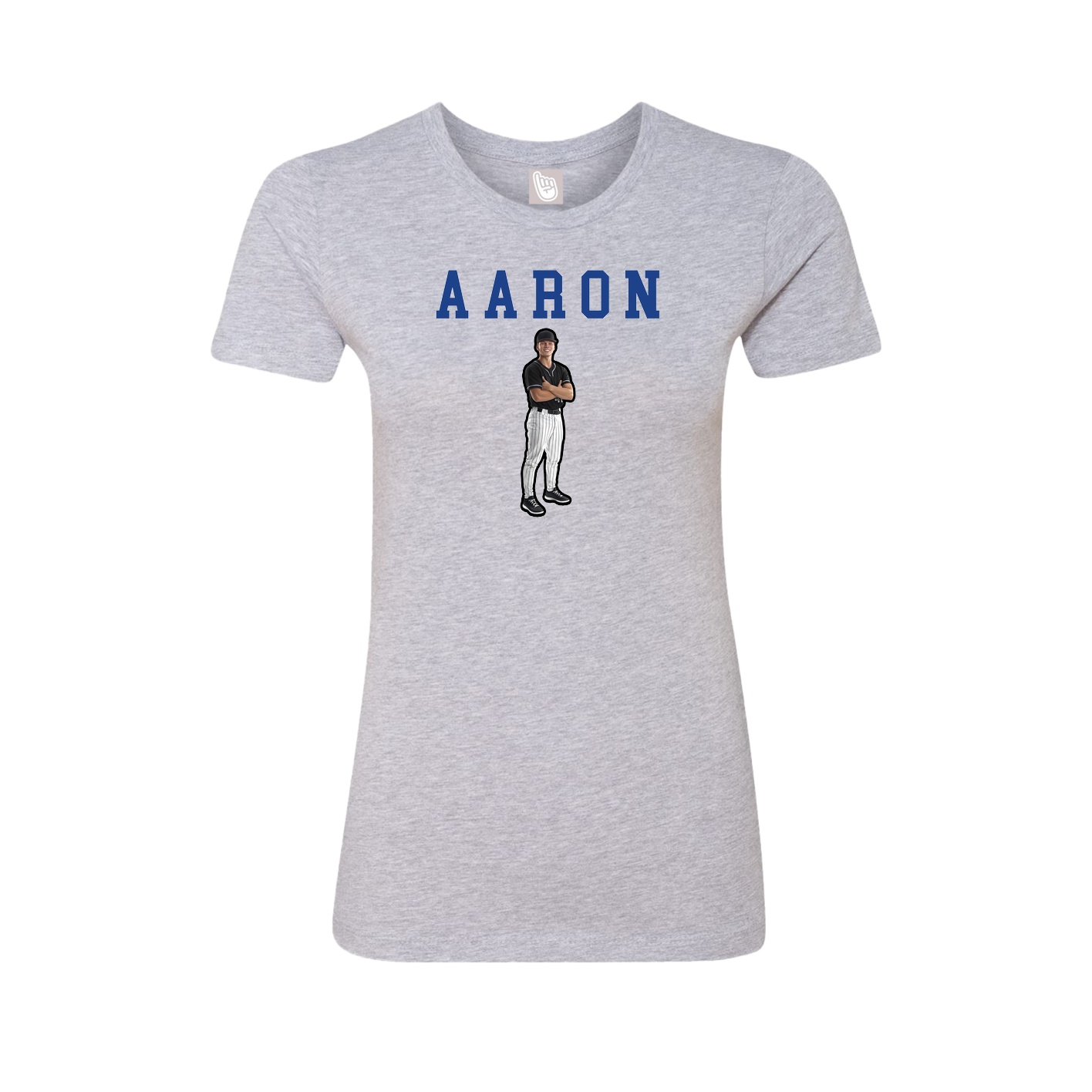 Fitted Women's Tee — Shirsey in Grey