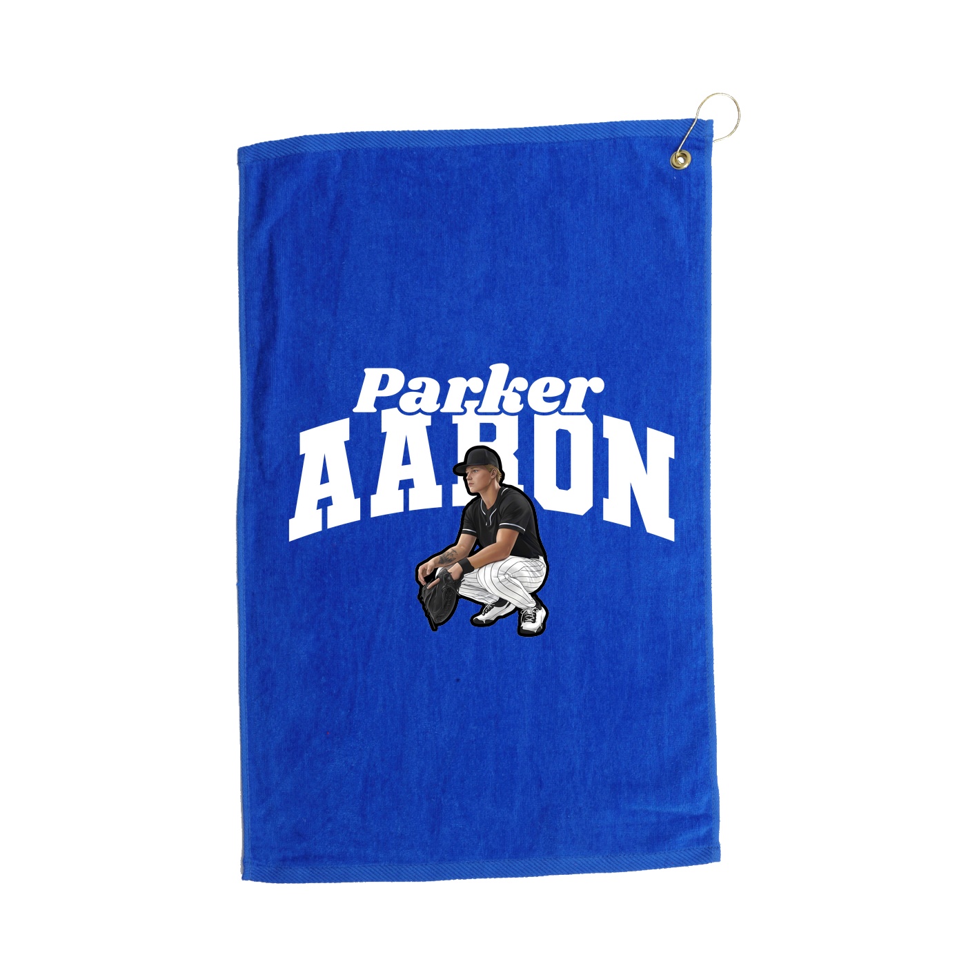 Golf Towel — Signature Arch in Royal