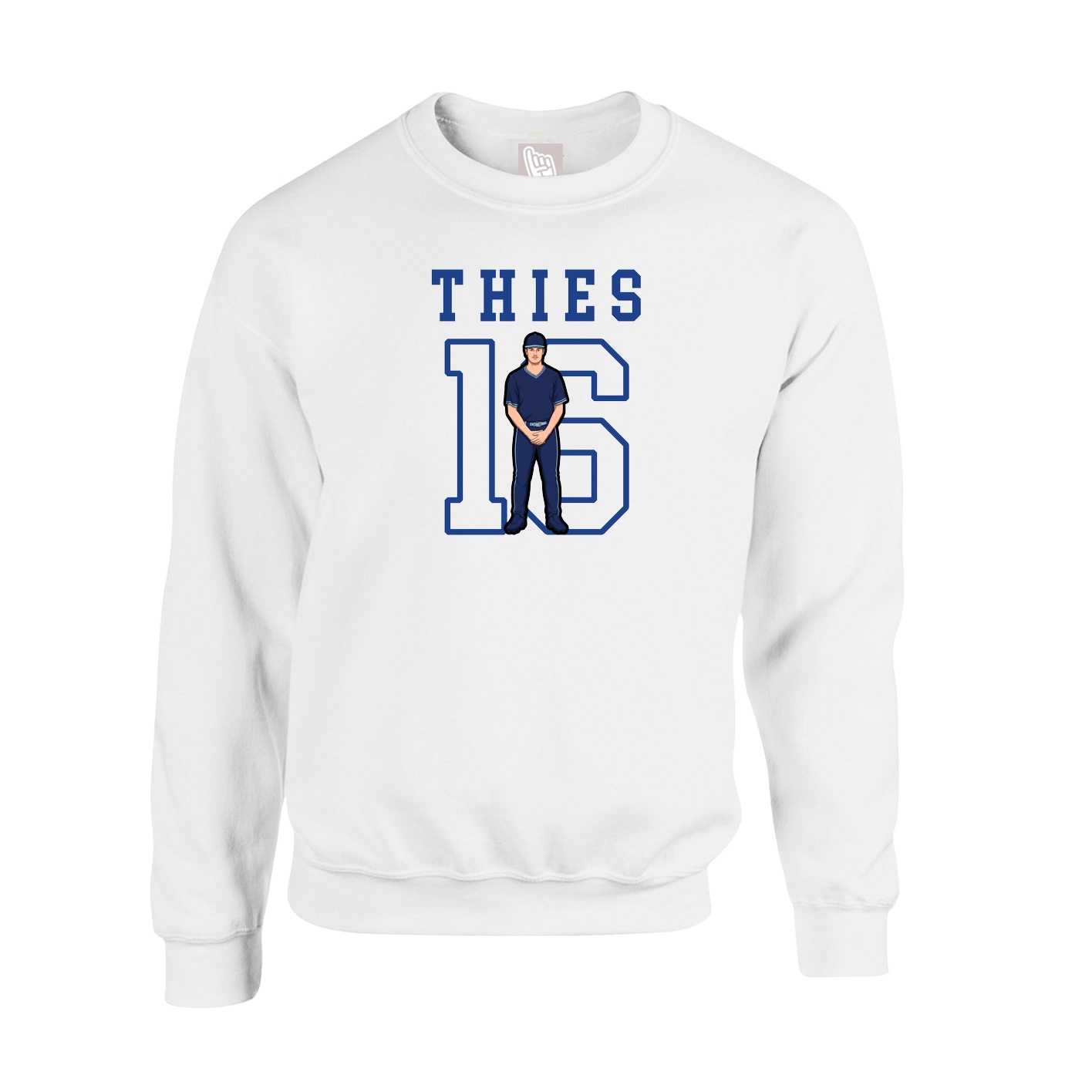 Fleece Crew — Shirsey in White