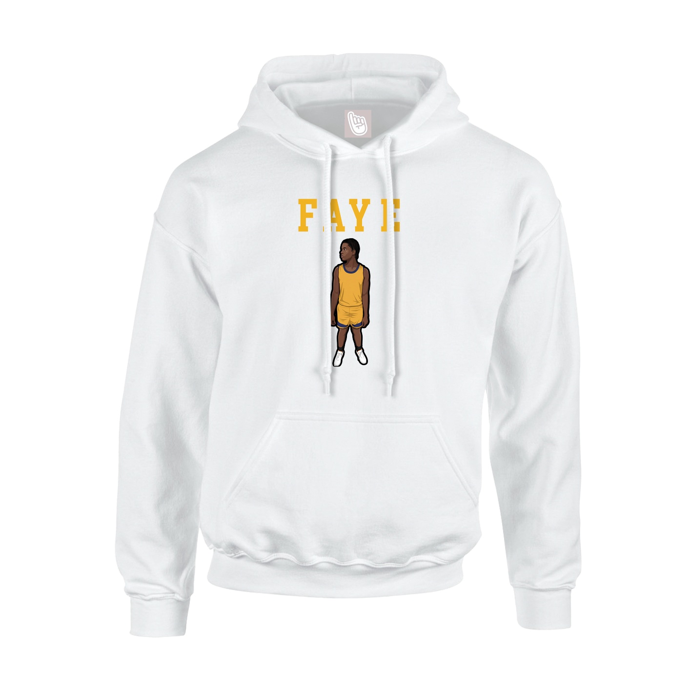 Hoodie — Shirsey in White