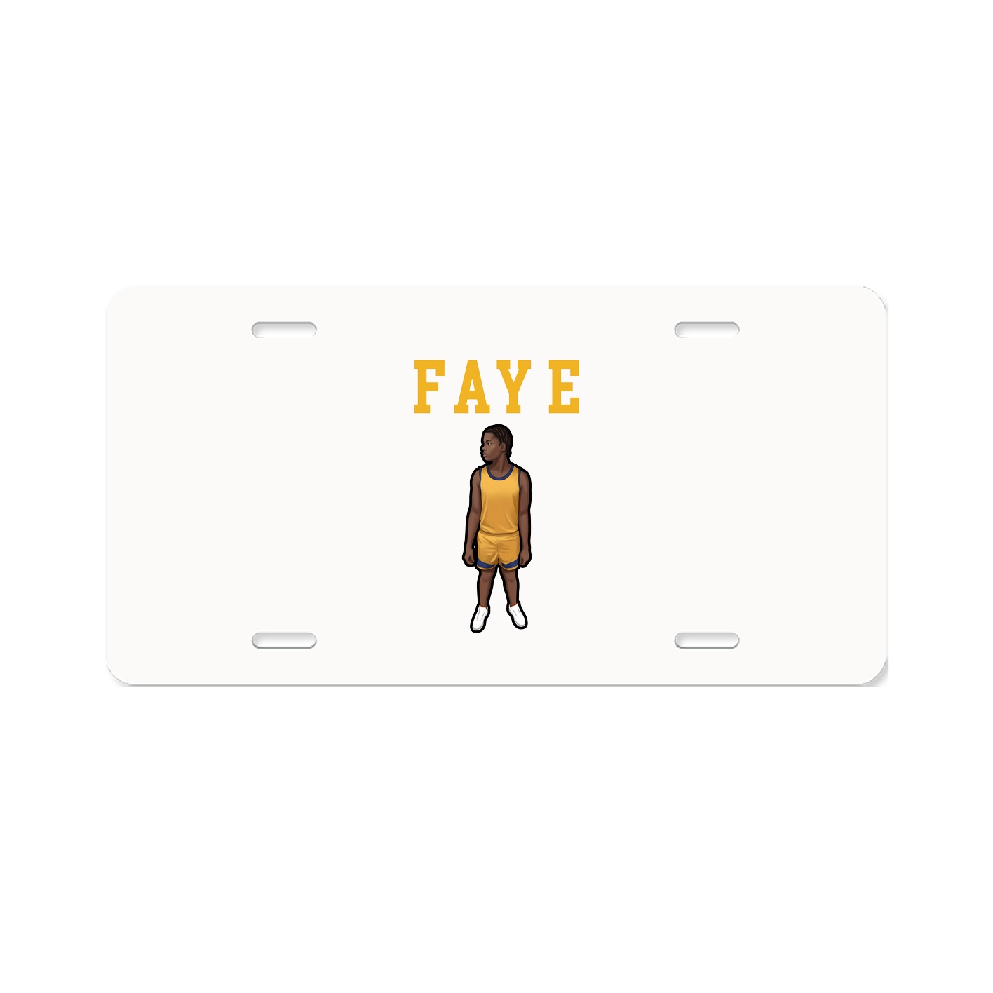 License Plate — Shirsey in Classic