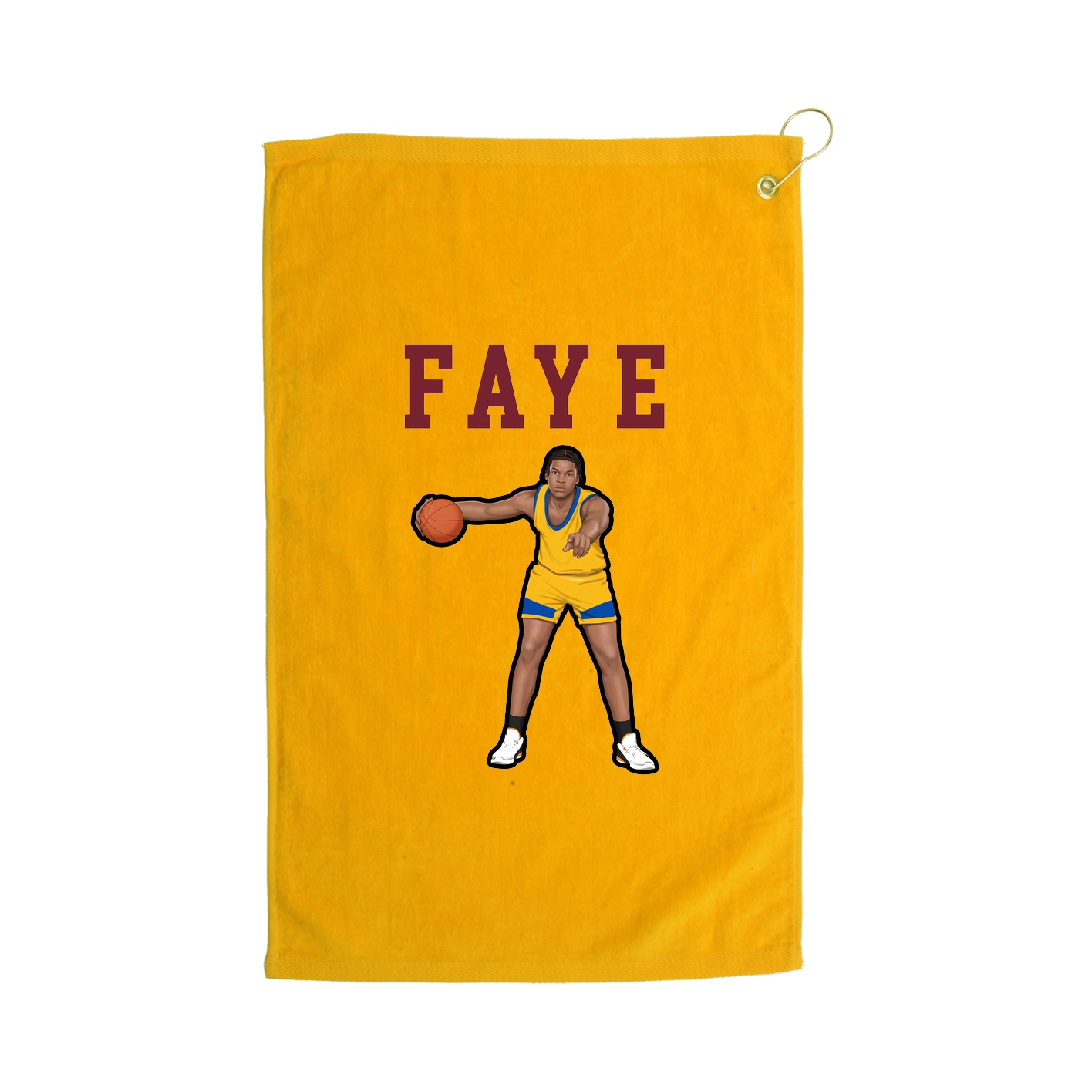 Golf Towel — Shirsey in Gold