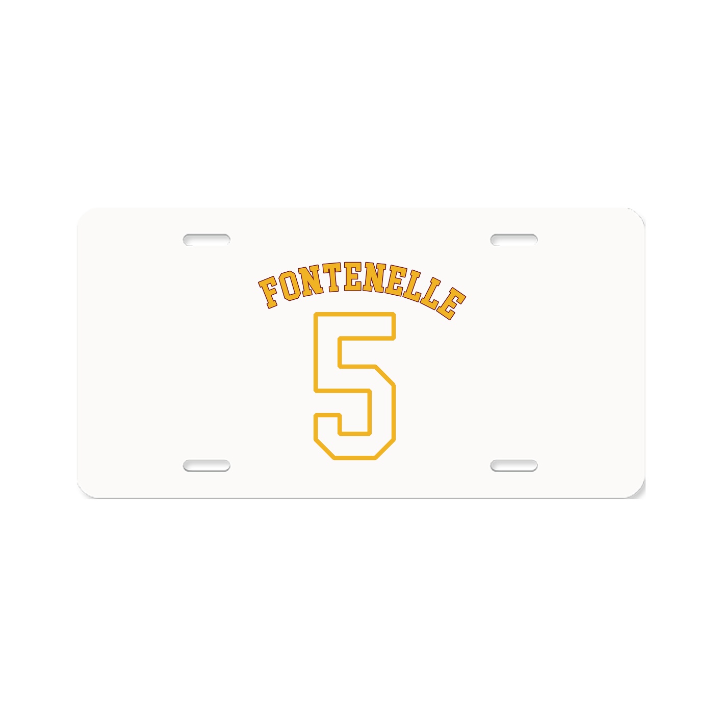 License Plate — Shirsey Arch in Classic