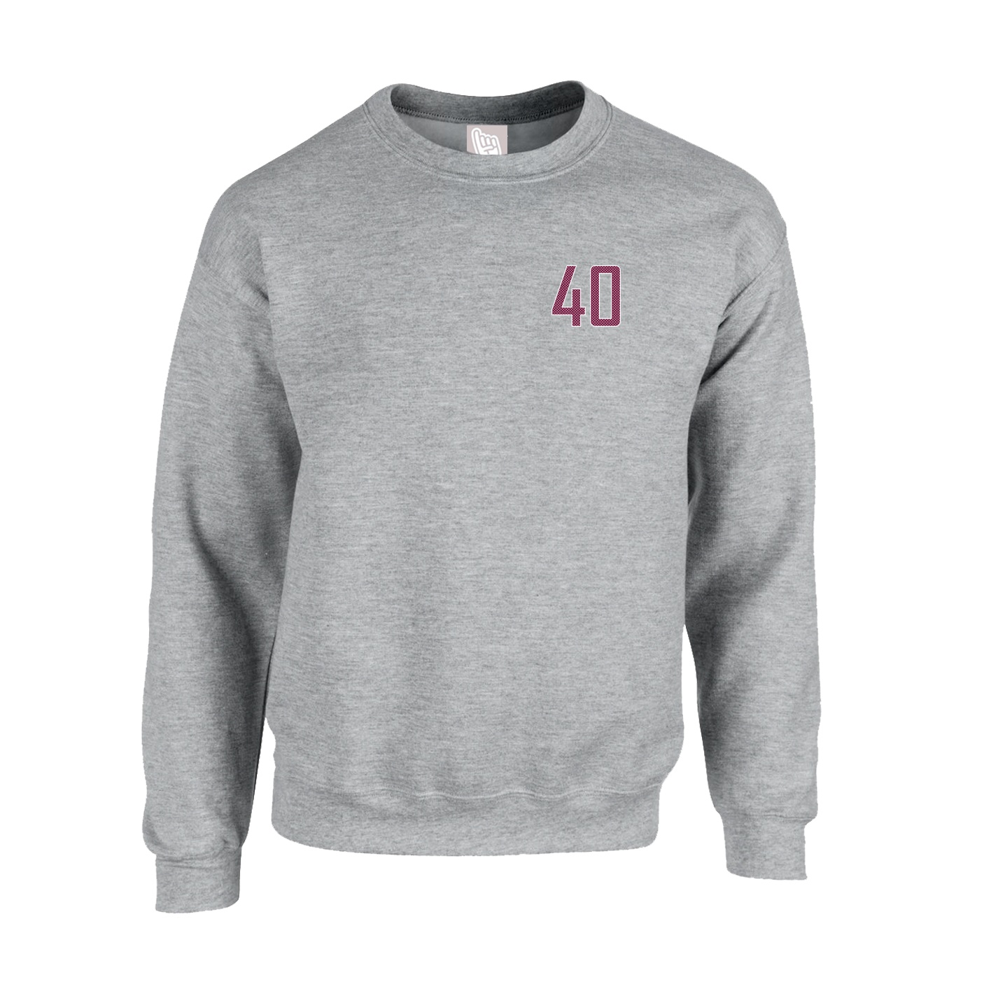 Fleece Crew — Front Shirsy in Grey
