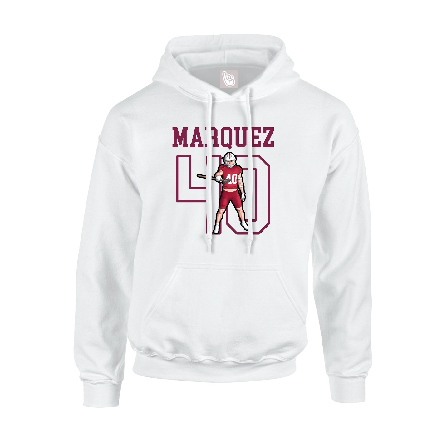 Youth Hoodie — Shirsey in White