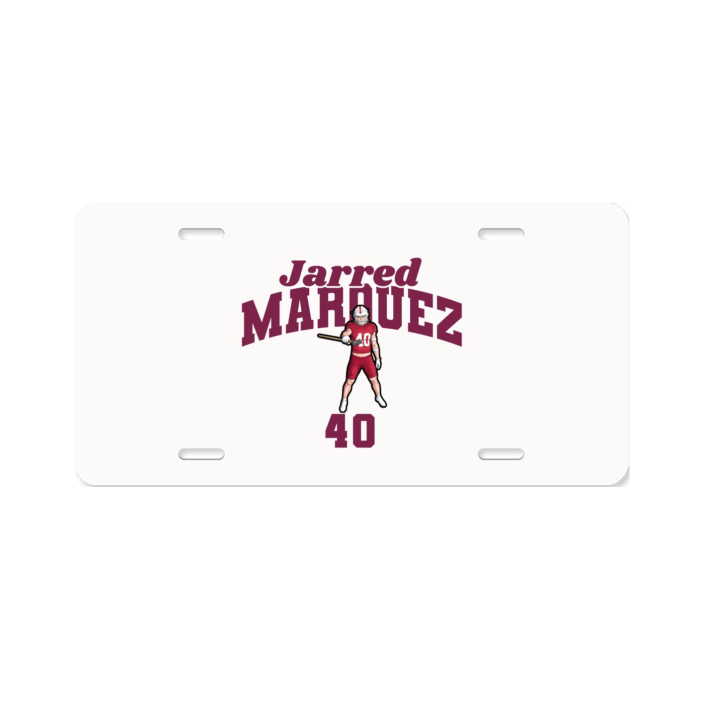 License Plate — Signature Arch in Classic