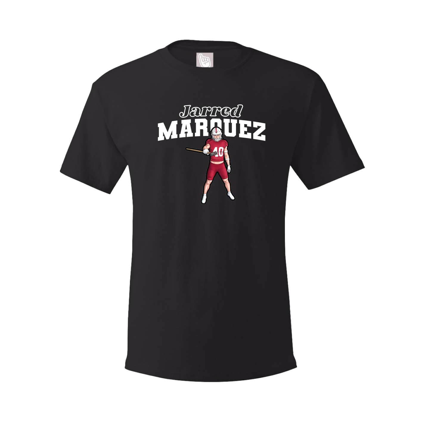 Youth Tee — Name Arch in Black