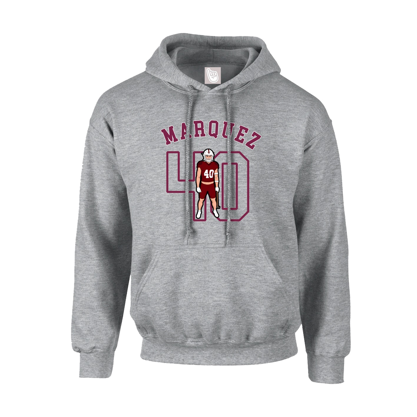 Hoodie — Shirsey Arch in Grey