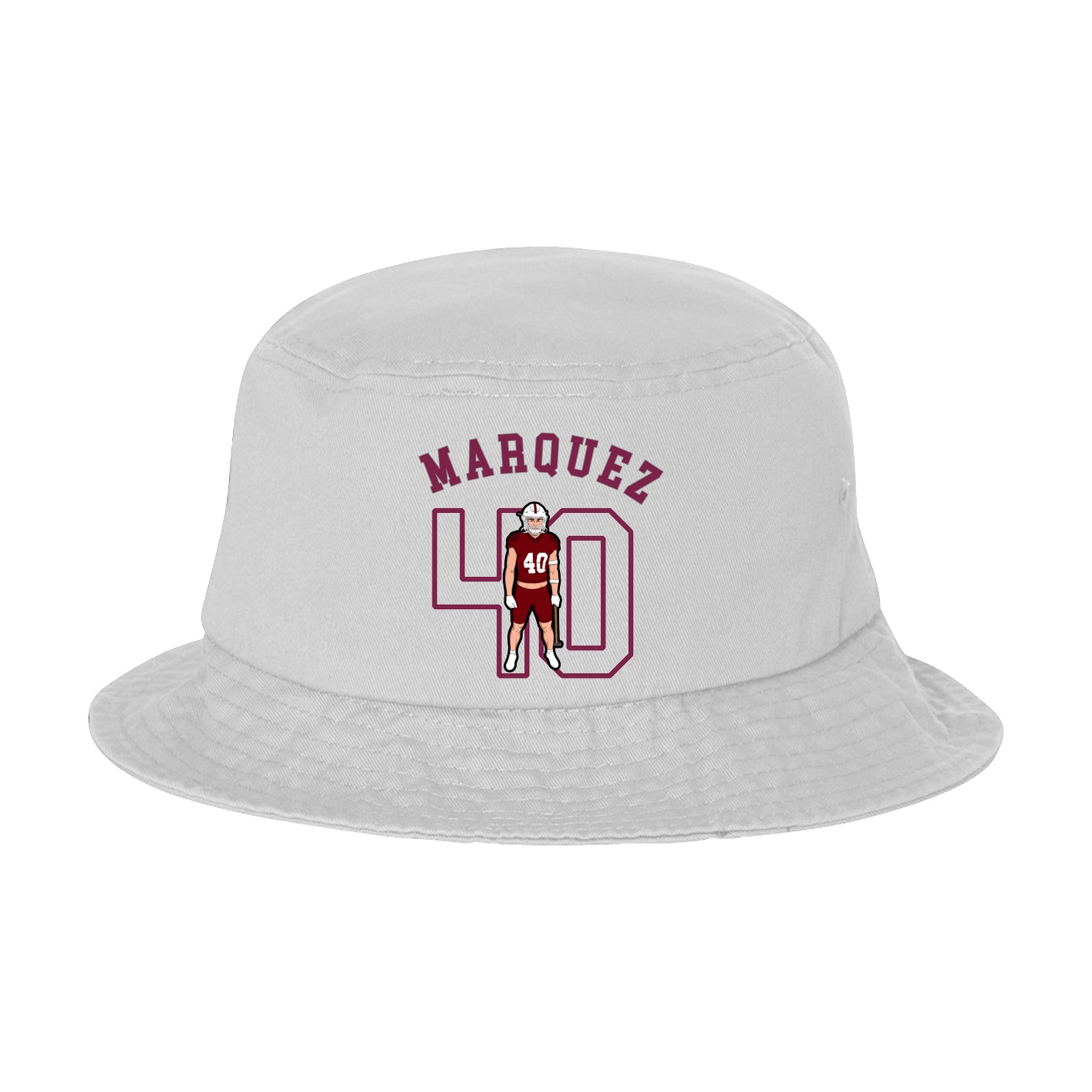 Bucket Cap — Shirsey Arch in White
