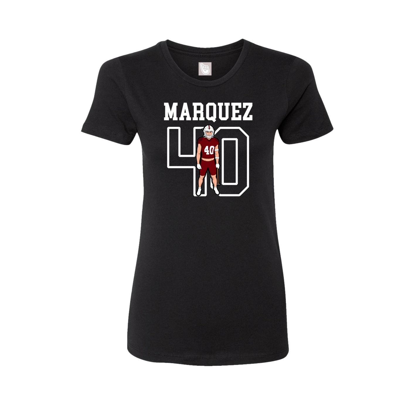 Fitted Women's Tee — Shirsey in Black