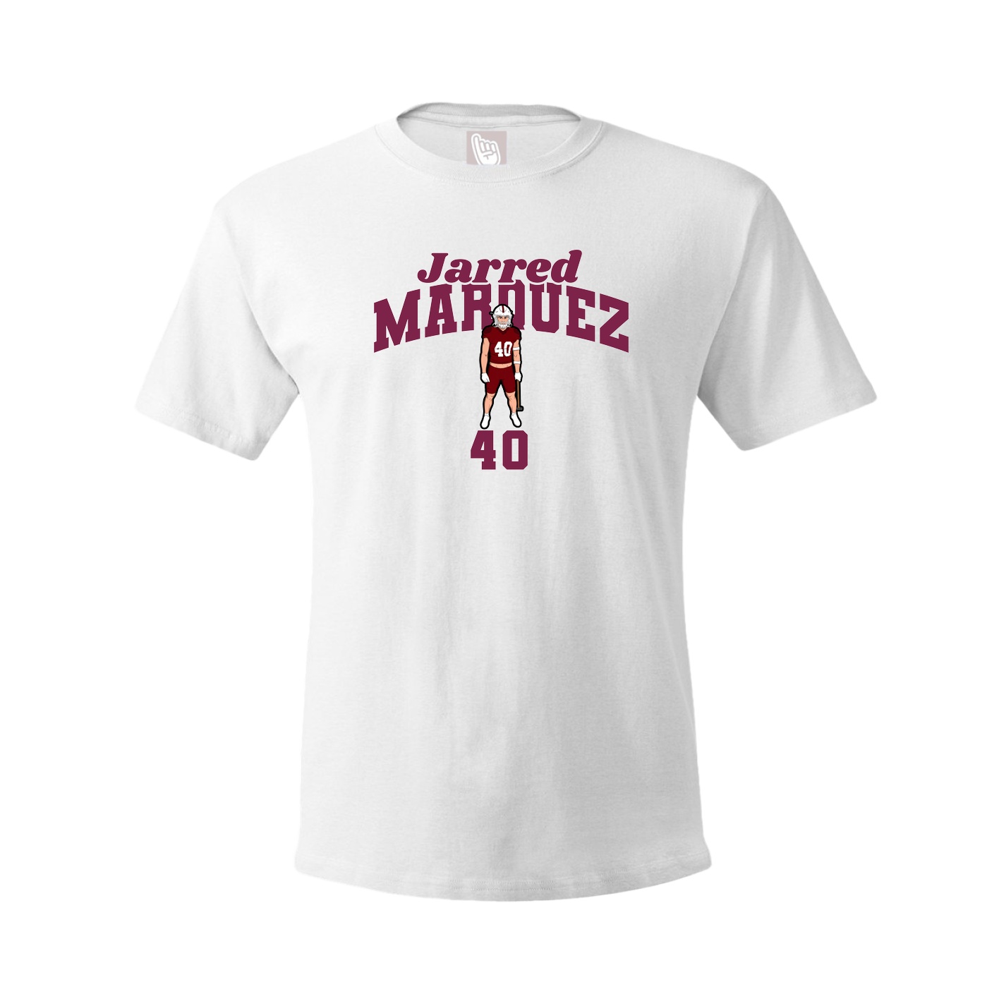 Tee — Signature Arch in White