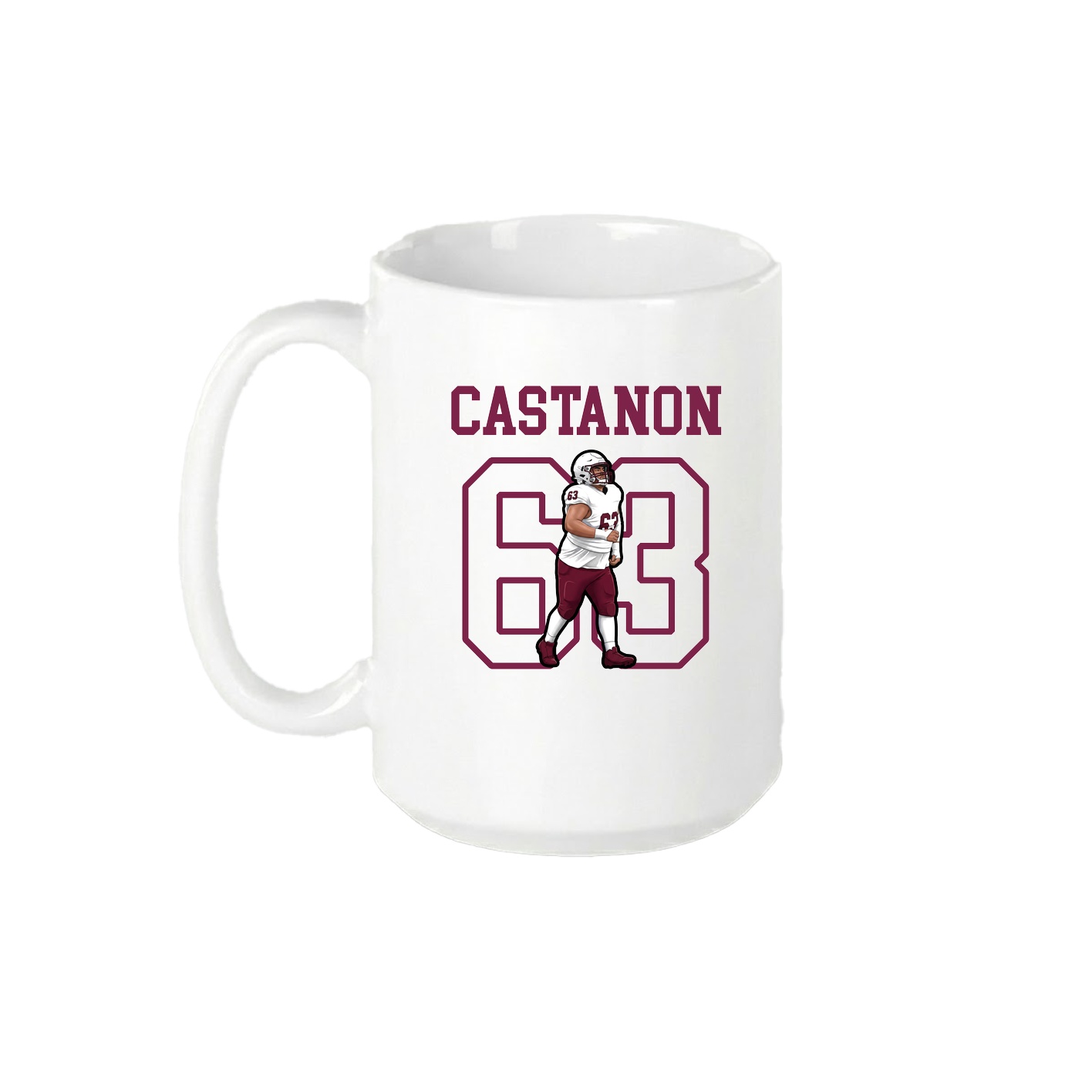 15oz Coffee Mug — Shirsey in White