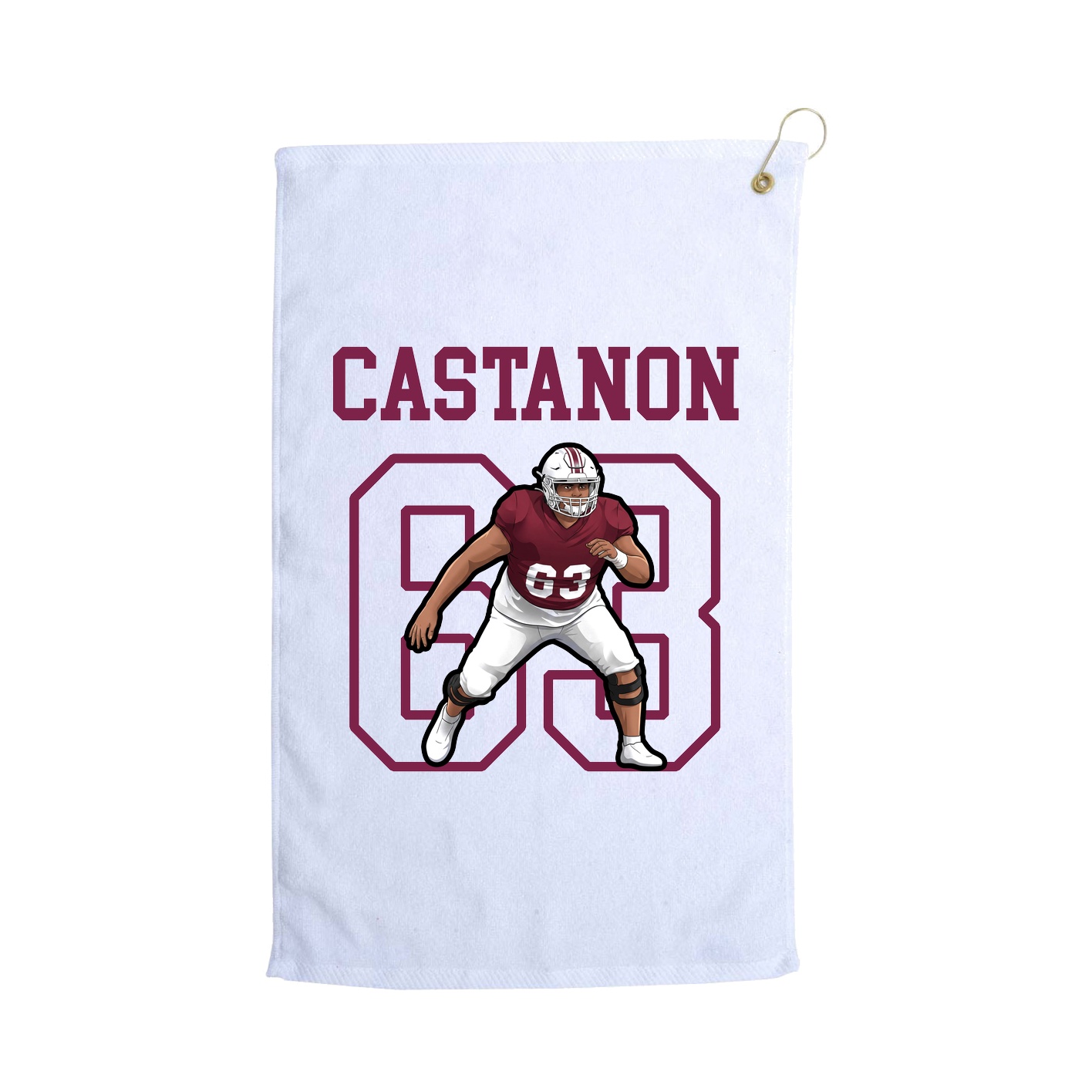 Golf Towel — Shirsey in White