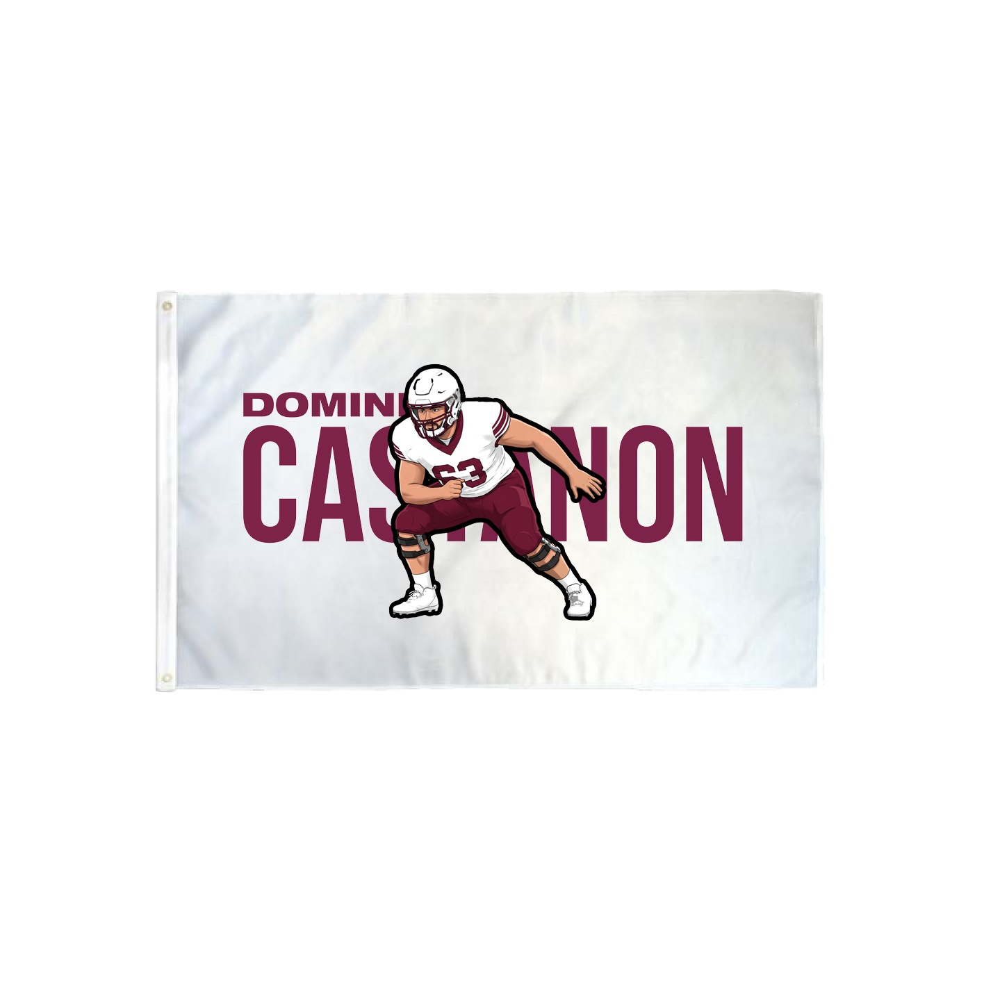3x5 Flag — Player Name in Classic