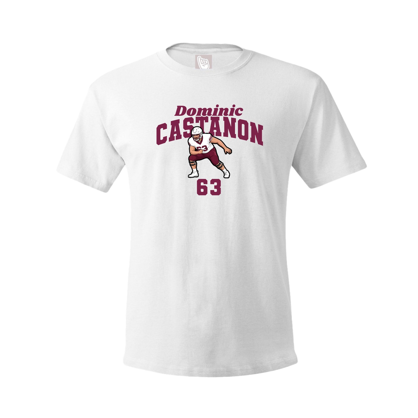 Tee — Signature Arch in White