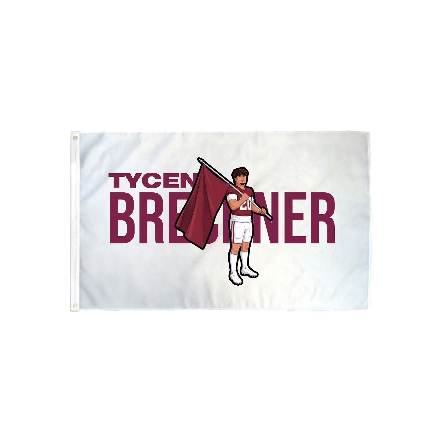 3x5 Flag — Player Name in Classic