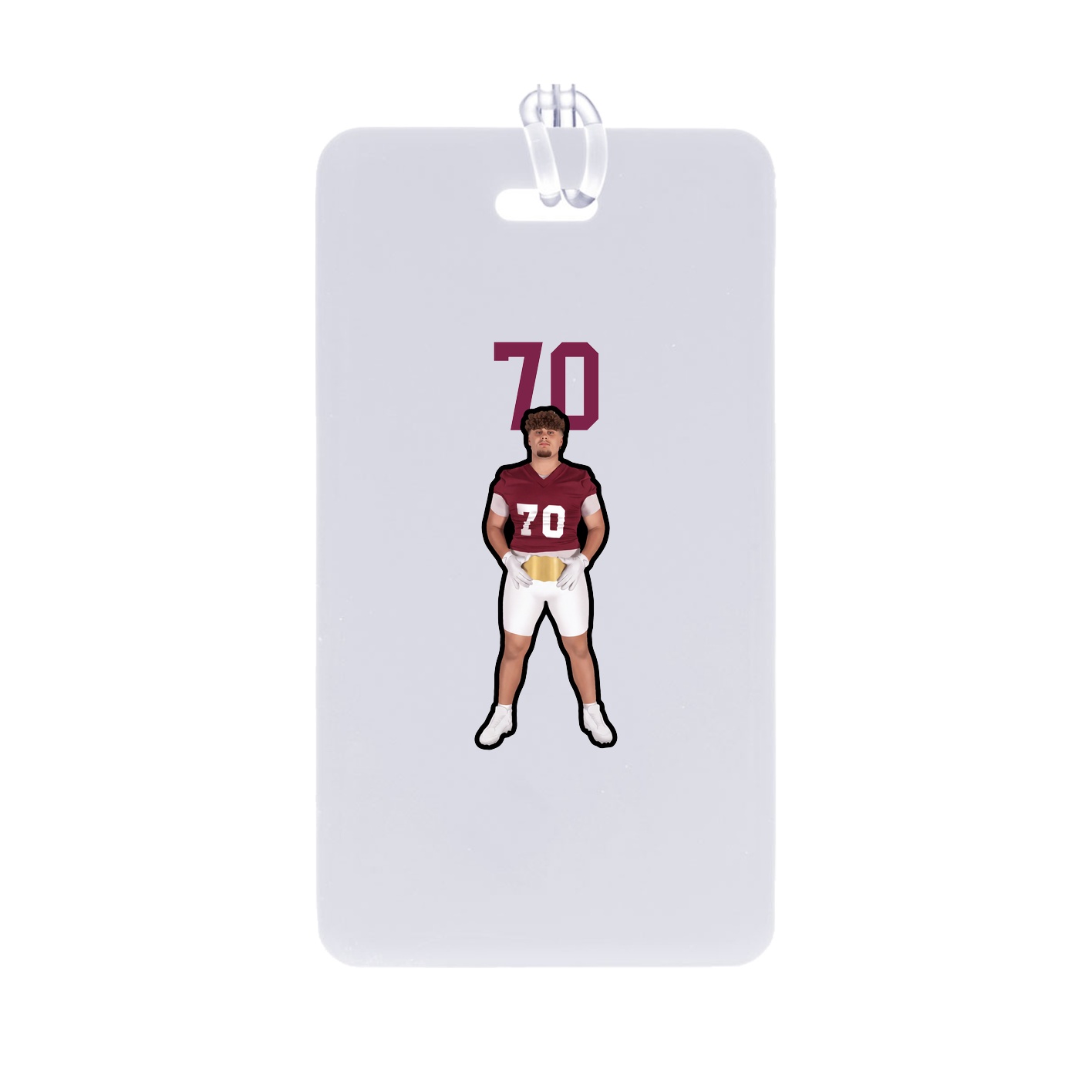 Bag Tag — Number Top in Classic