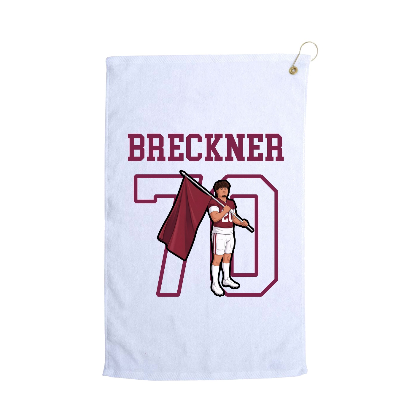 Golf Towel — Shirsey in White