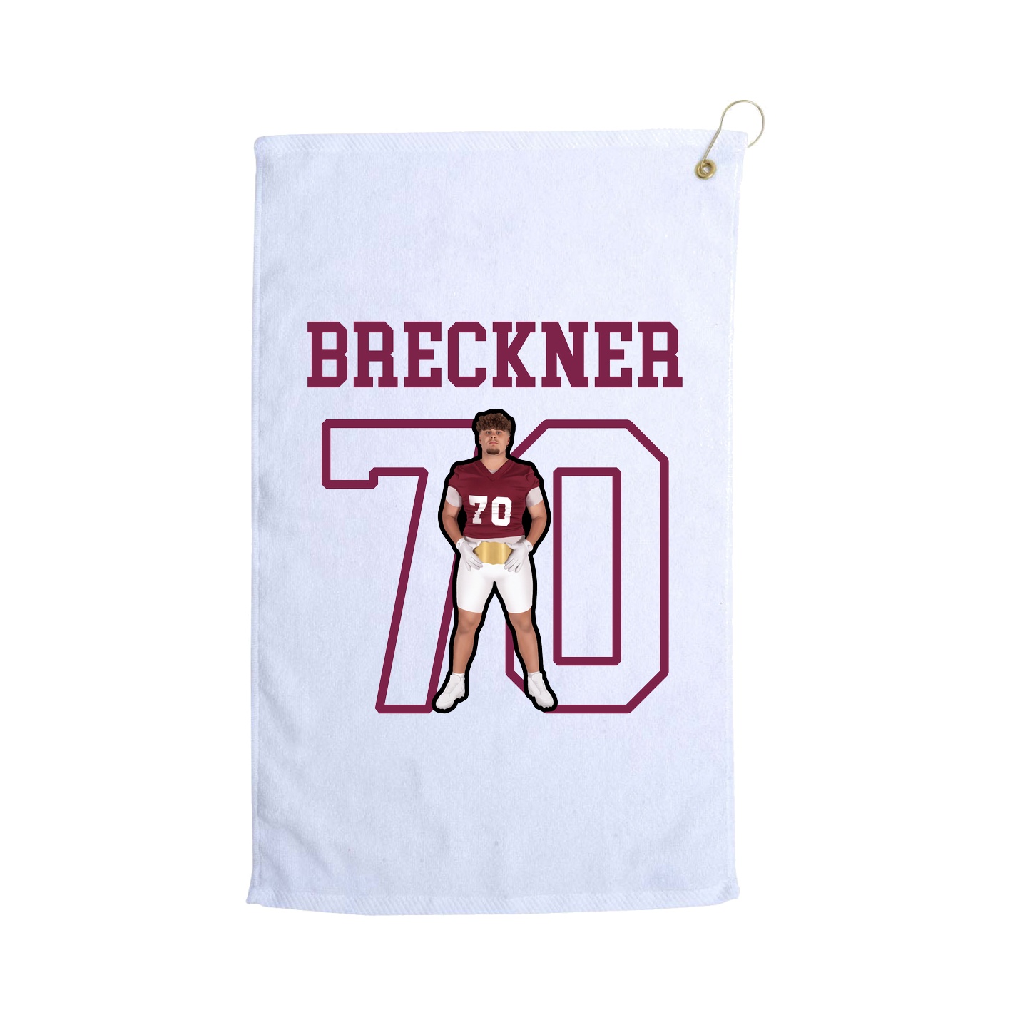 Golf Towel — Shirsey in White
