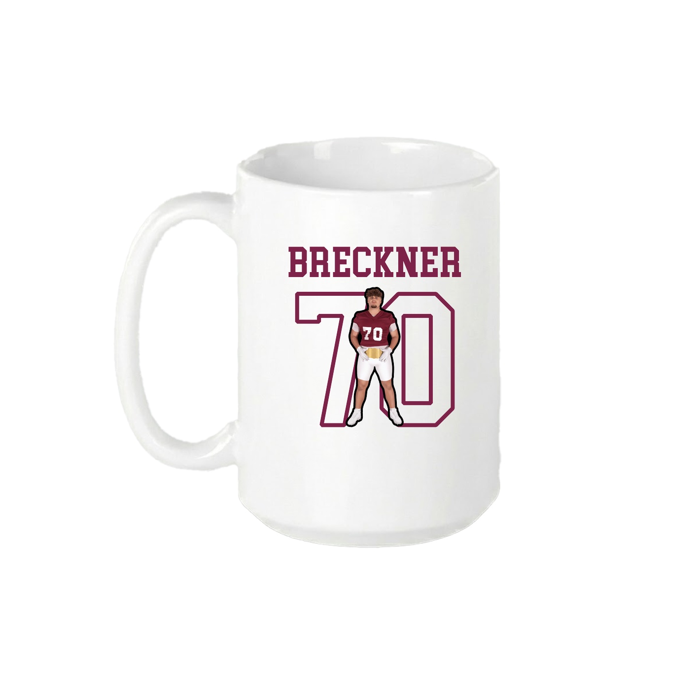 15oz Coffee Mug — Shirsey in White