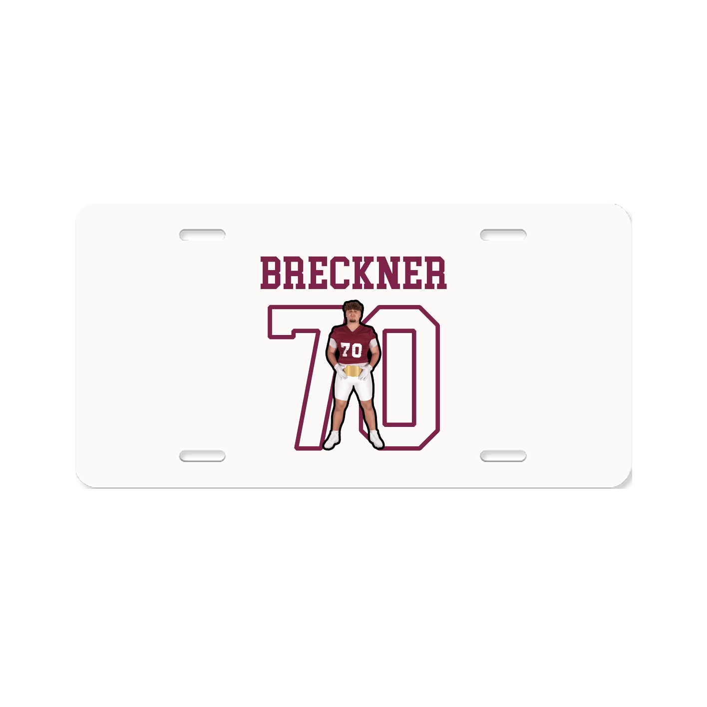 License Plate — Shirsey in Classic