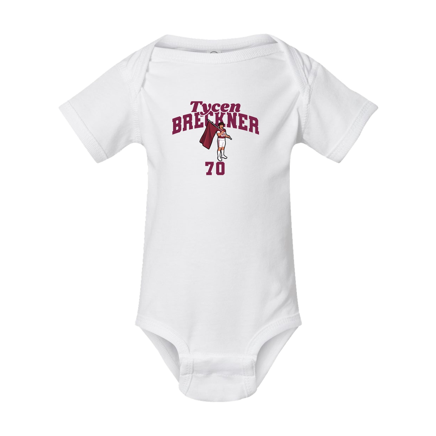 Baby Onesie — Signature Arch in White