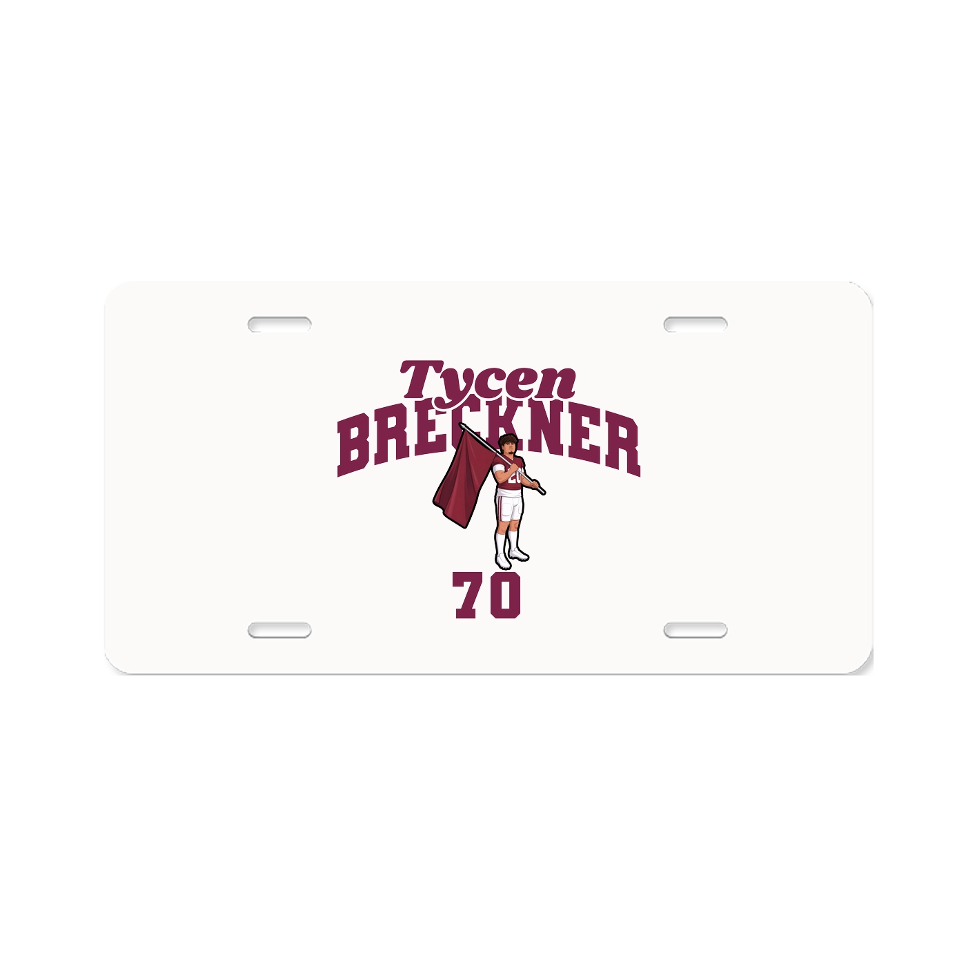 License Plate — Signature Arch in Classic