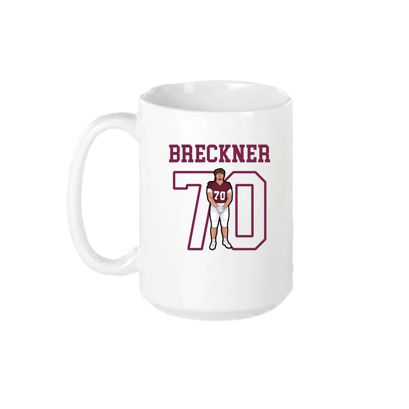 15oz Coffee Mug — Shirsey in White