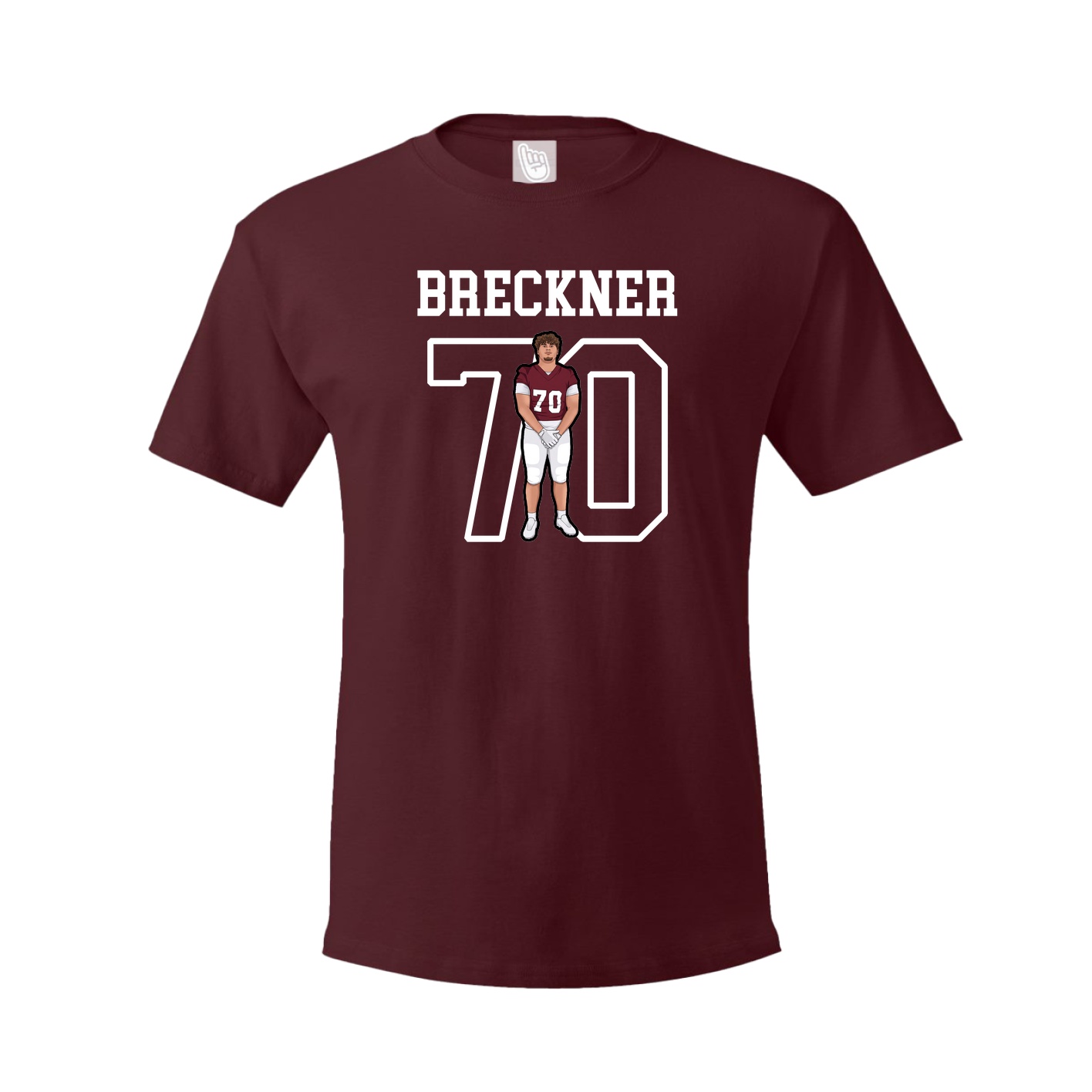 Youth Tee — Shirsey in Maroon