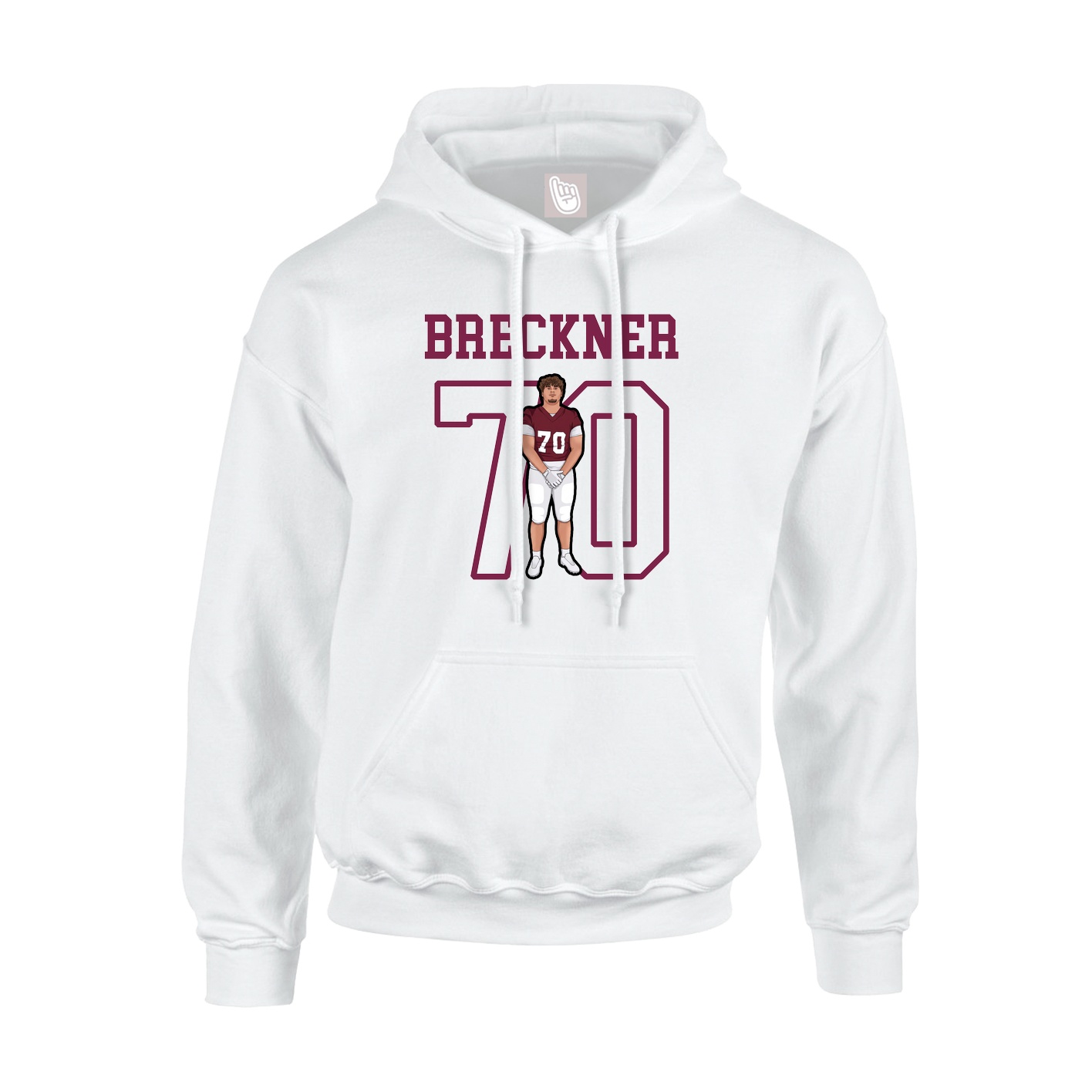 Youth Hoodie — Shirsey in White