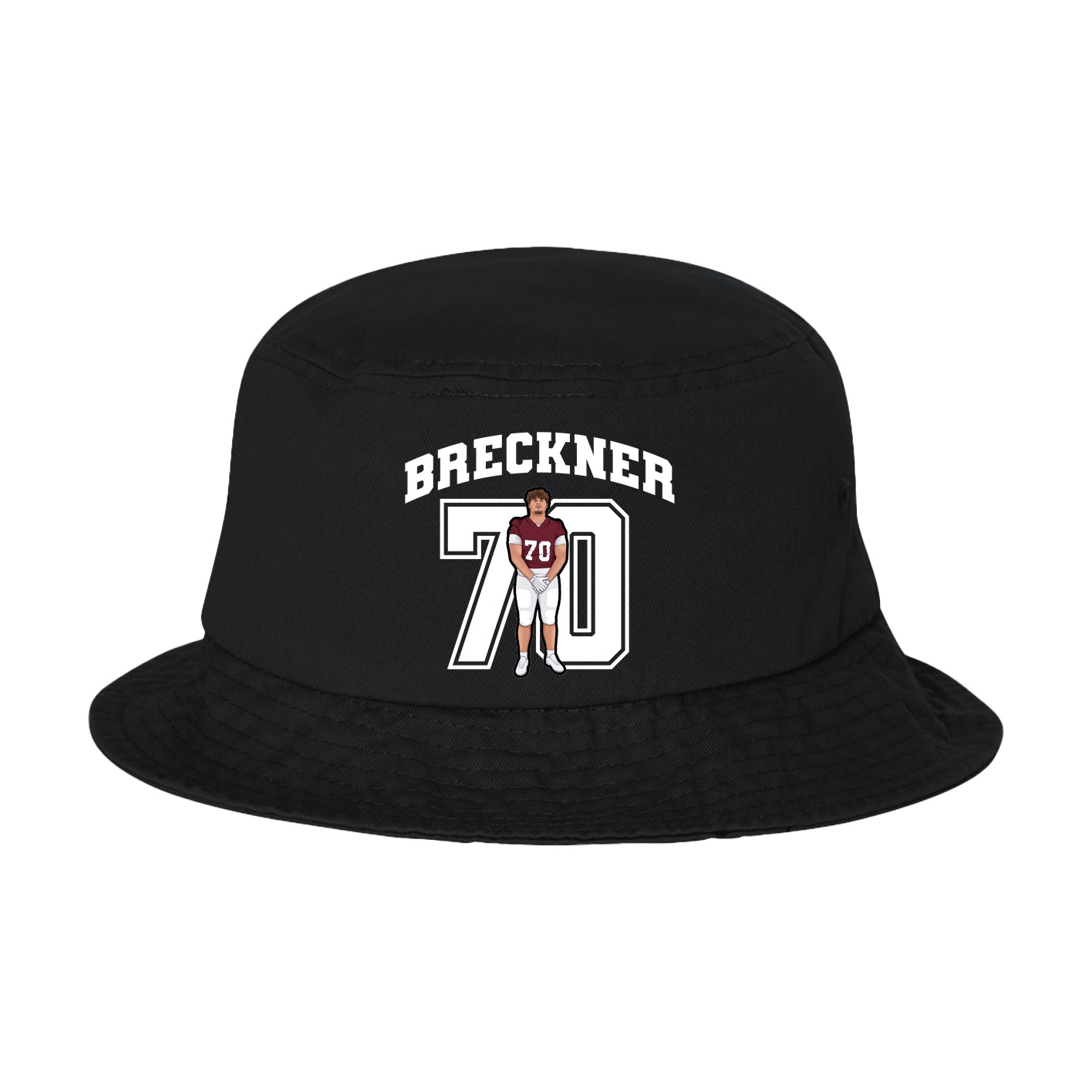 Bucket Cap — Number in Black