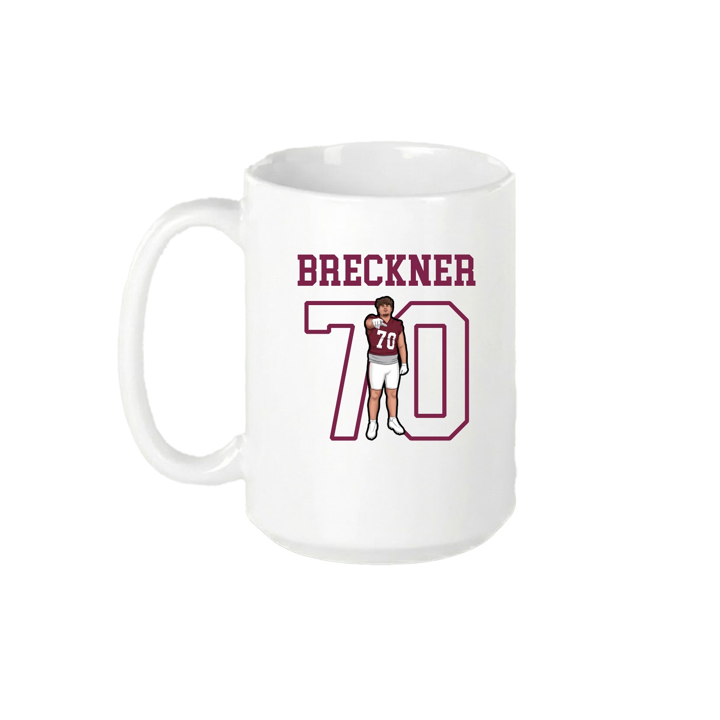 15oz Coffee Mug — Shirsey in White