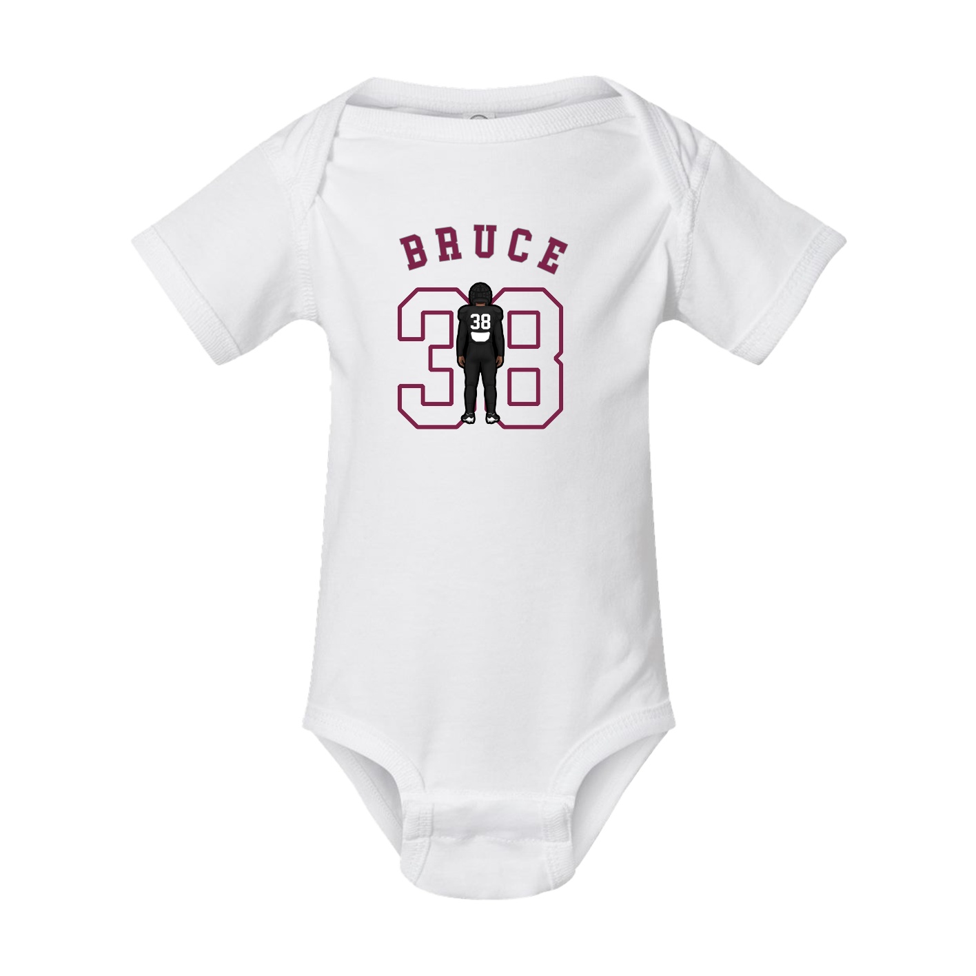 Baby Onesie — Shirsey Arch in White