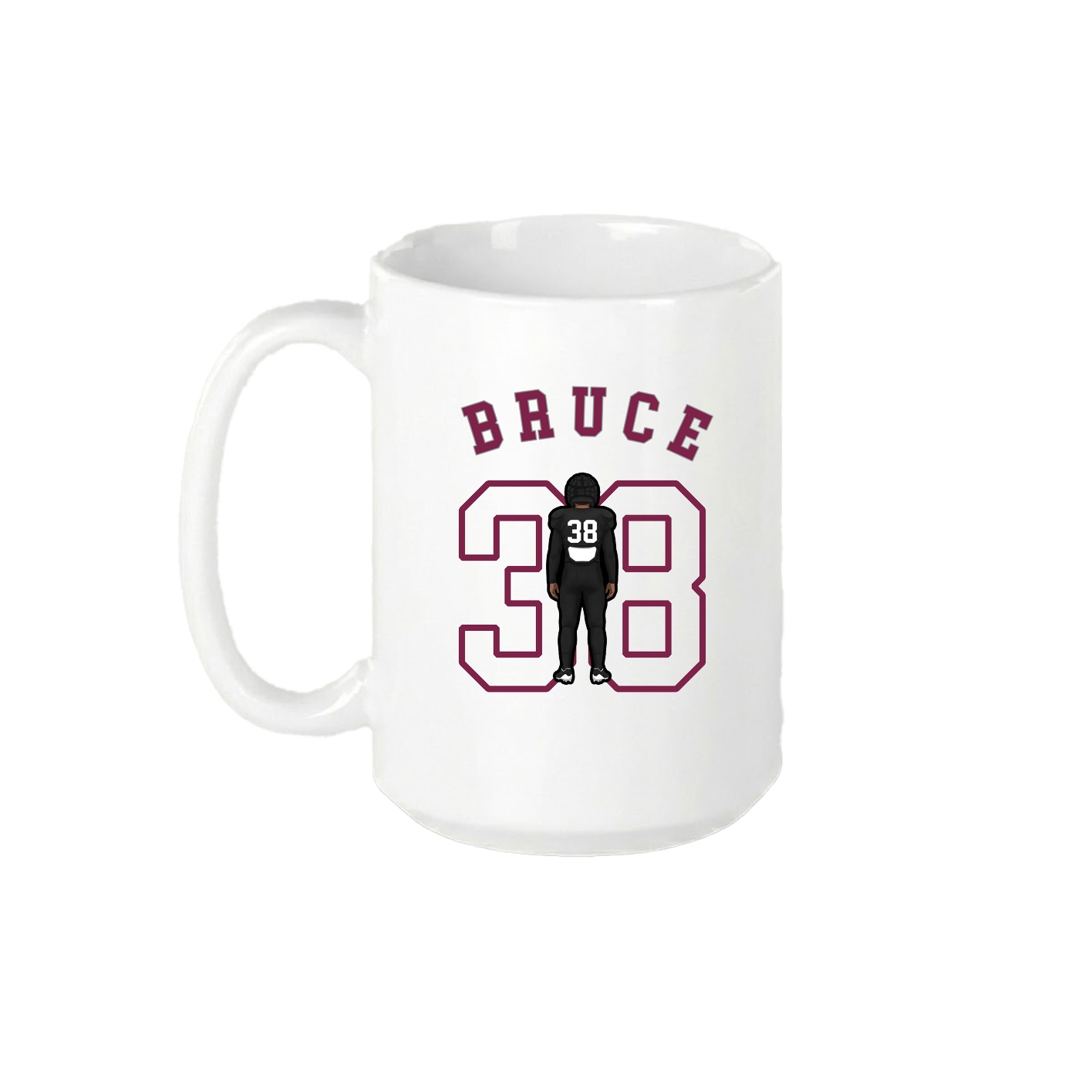 15oz Coffee Mug — Shirsey Arch in White