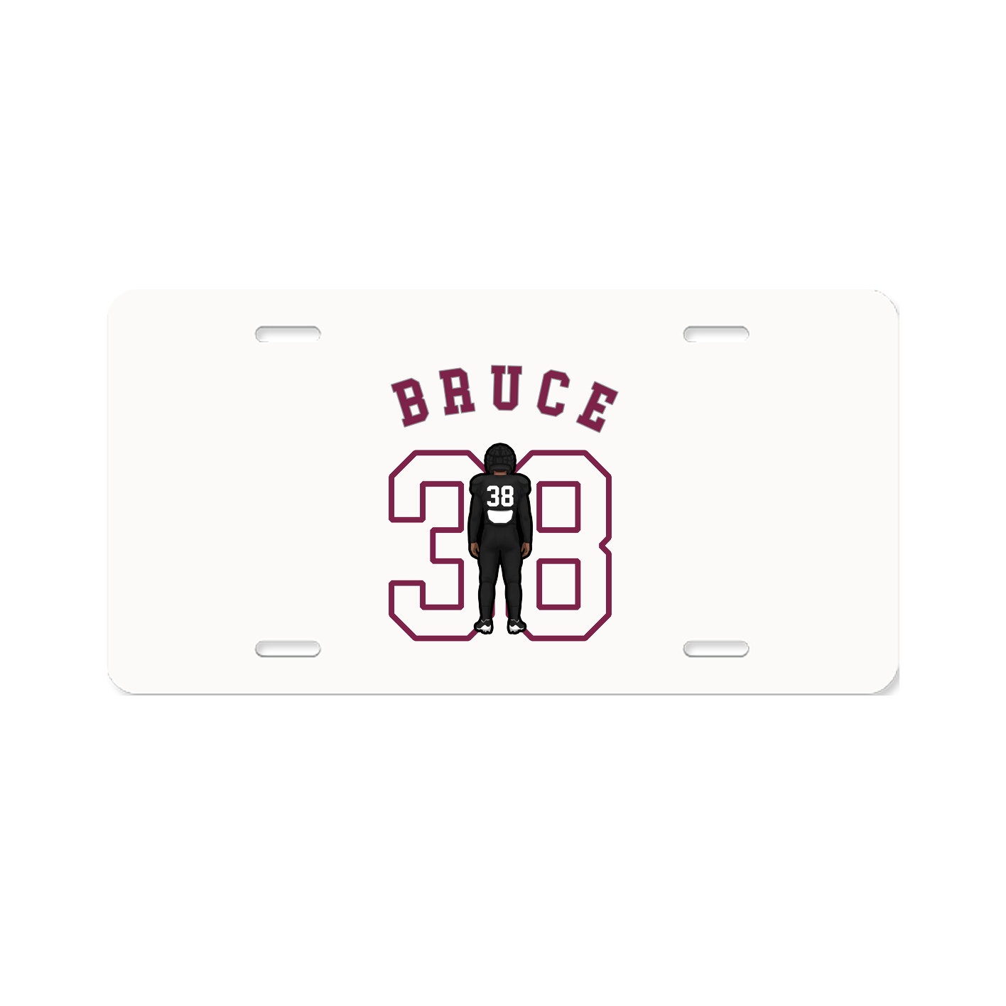 License Plate — Shirsey Arch in Classic