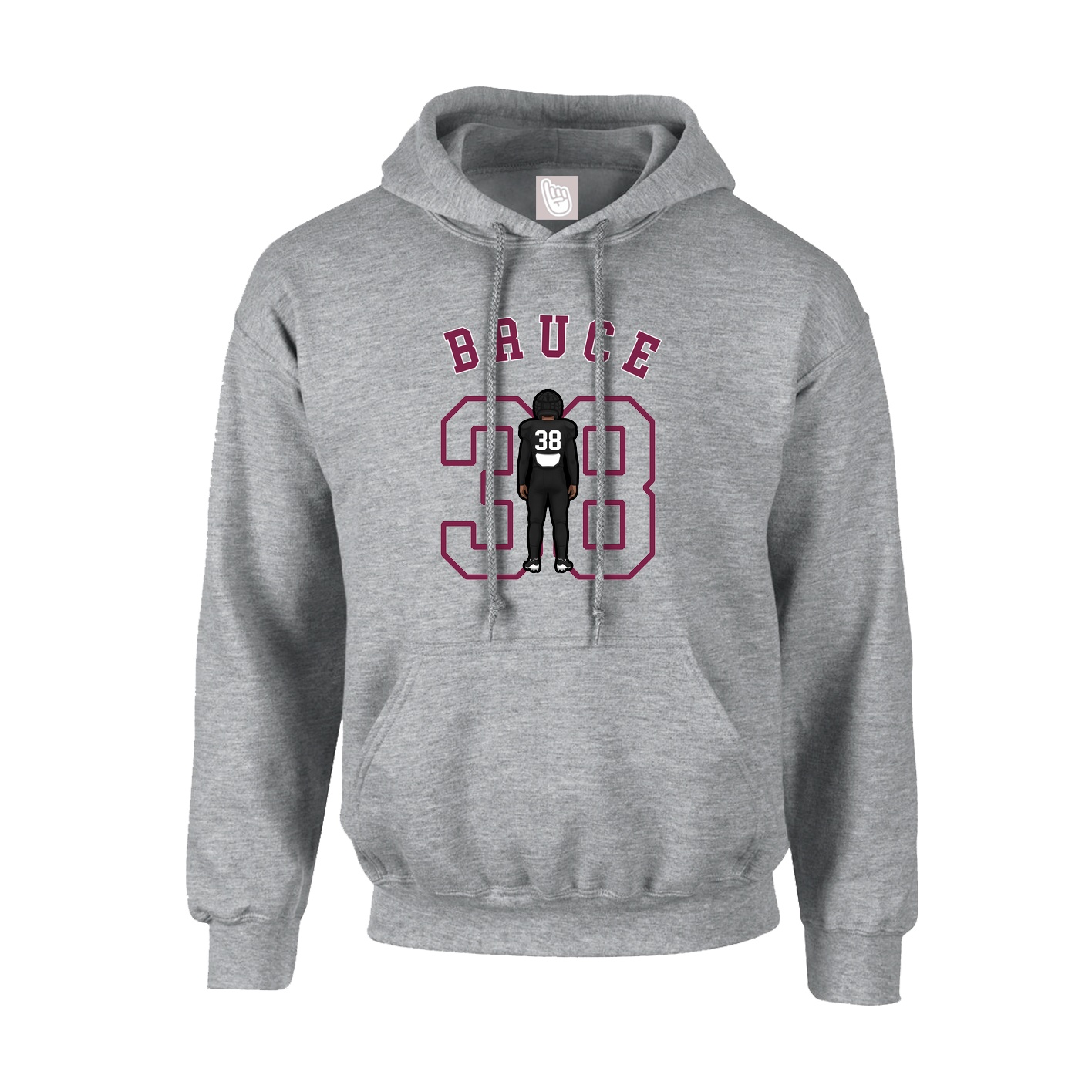 Hoodie — Shirsey Arch in Grey