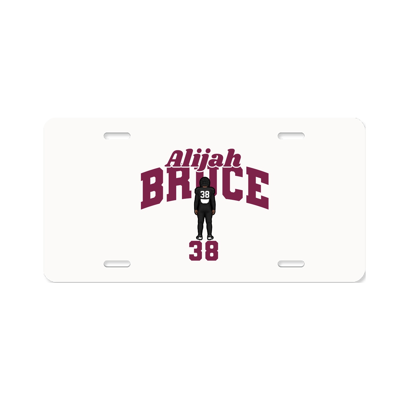 License Plate — Signature Arch in Classic