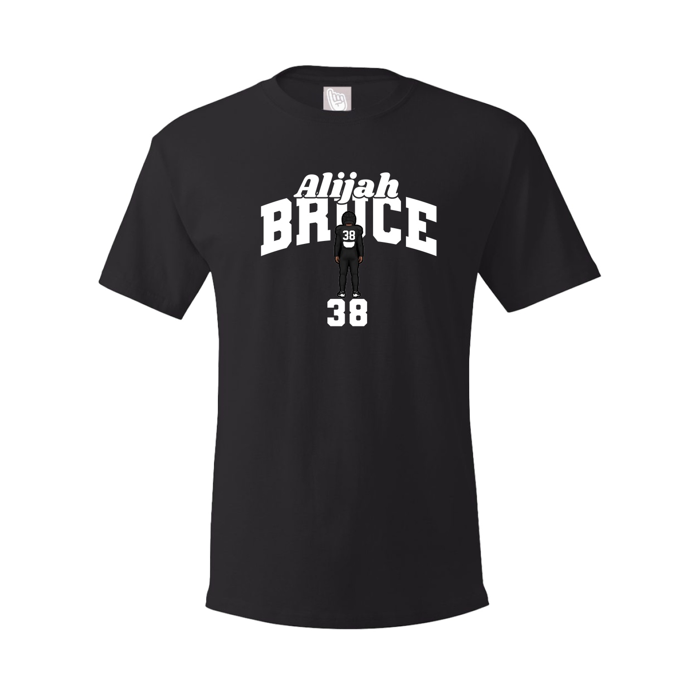 Tee — Signature Arch in Black