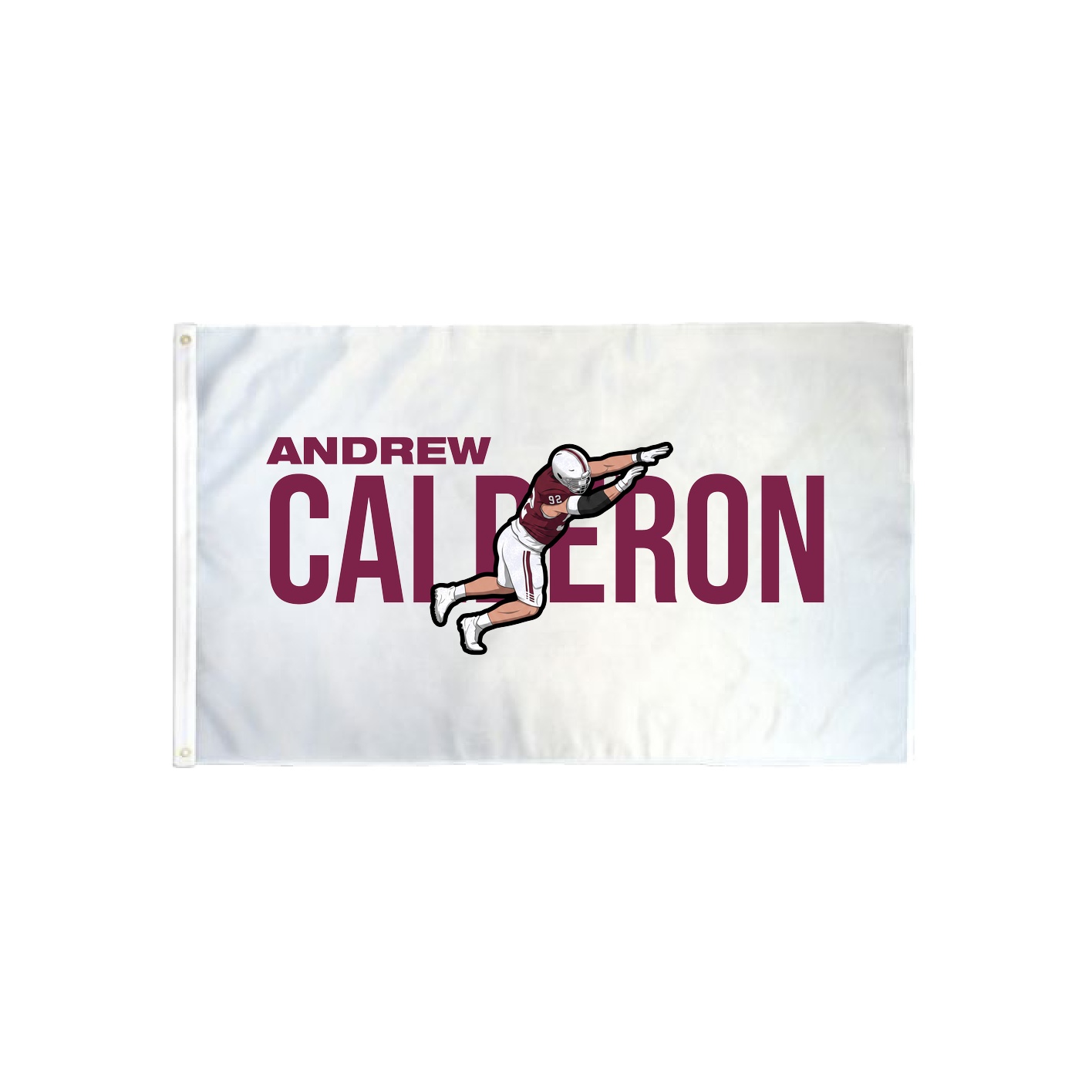 3x5 Flag — Player Name in Classic