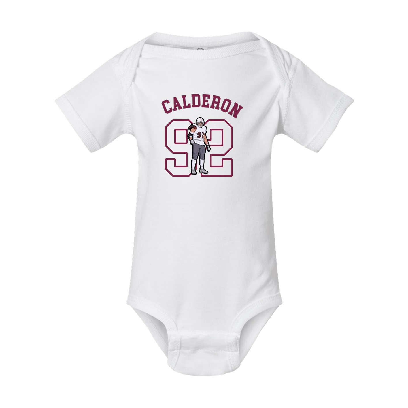 Baby Onesie — Shirsey Arch in White