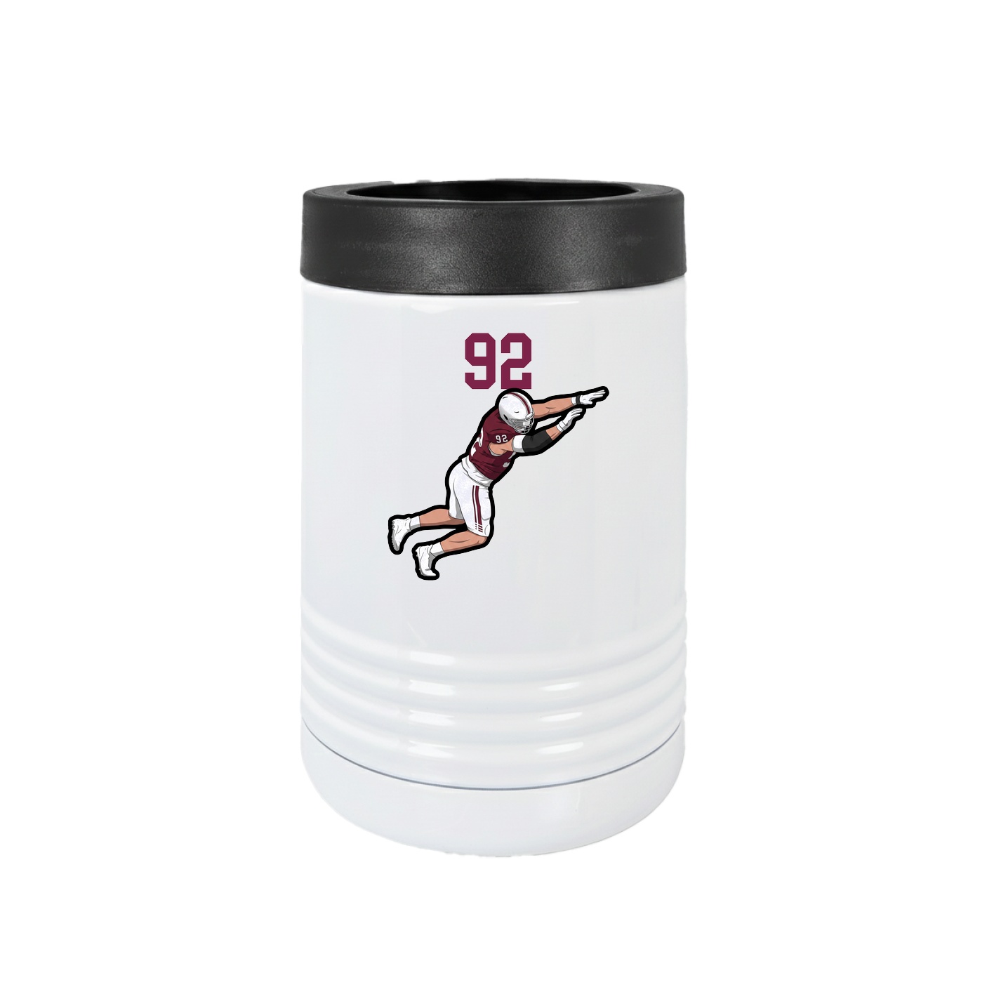 Beverage Holder — Number Top in White