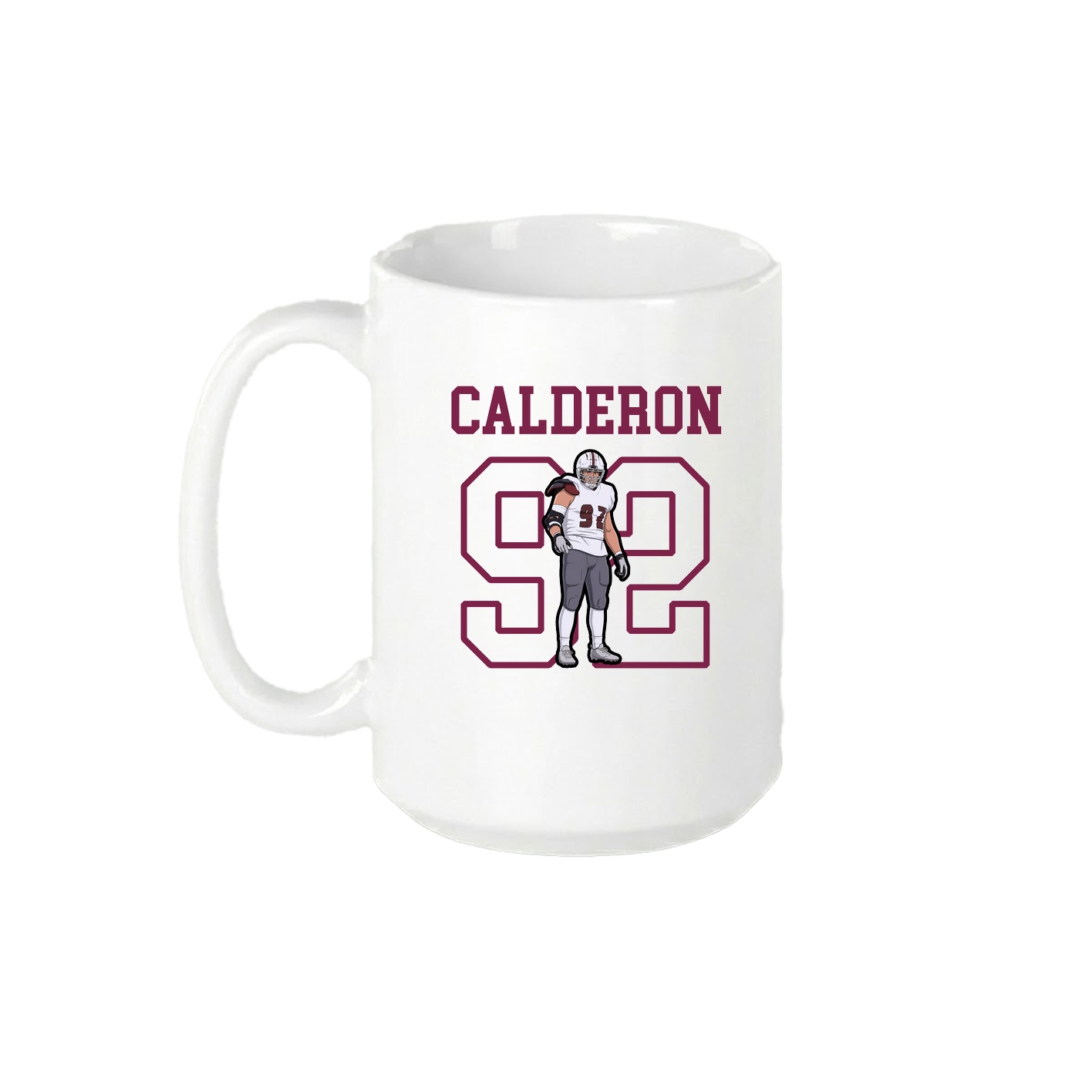 15oz Coffee Mug — Shirsey in White