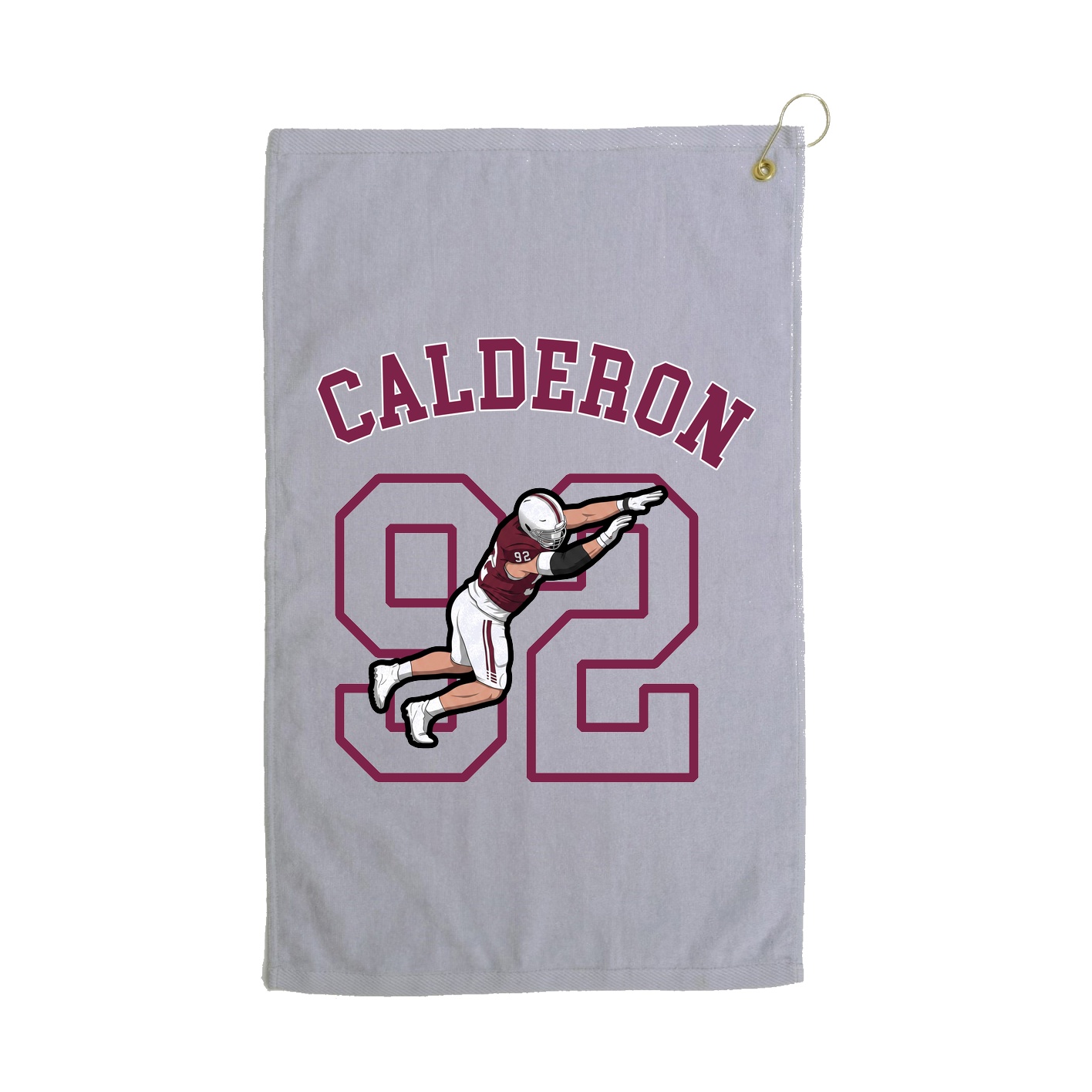 Golf Towel — Shirsey Arch in Grey