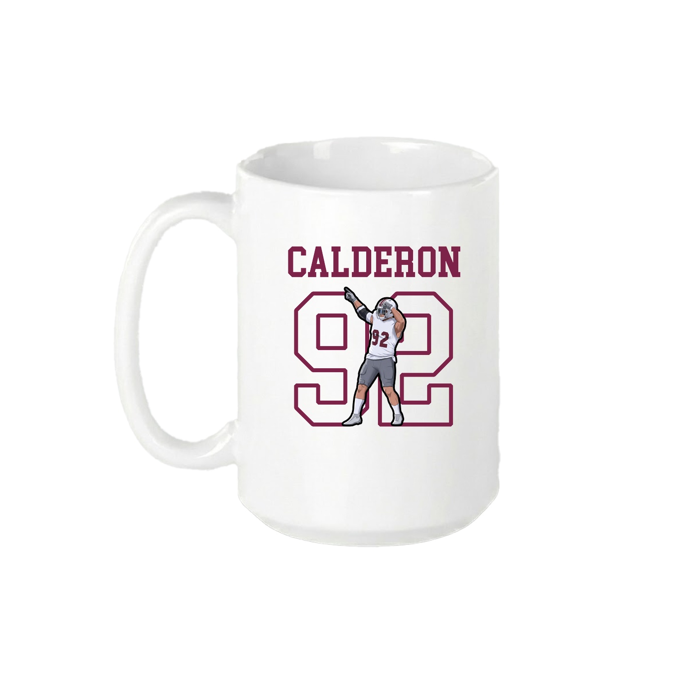 15oz Coffee Mug — Shirsey in White